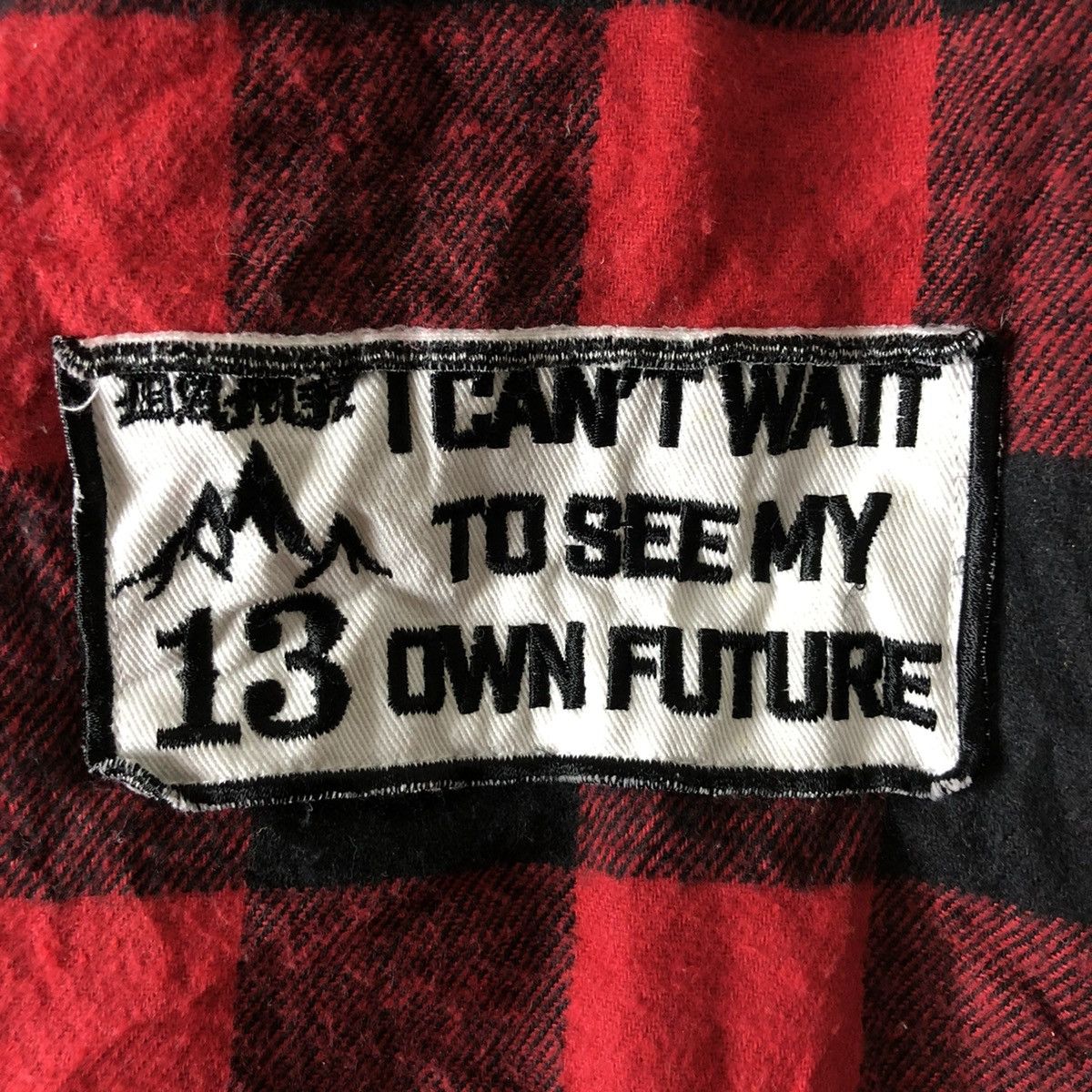 Japanese Brand Japanese Checkered Patches Punk Style Western Plaid Shacket Size US L / EU 52-54 / 3 - 9 Thumbnail