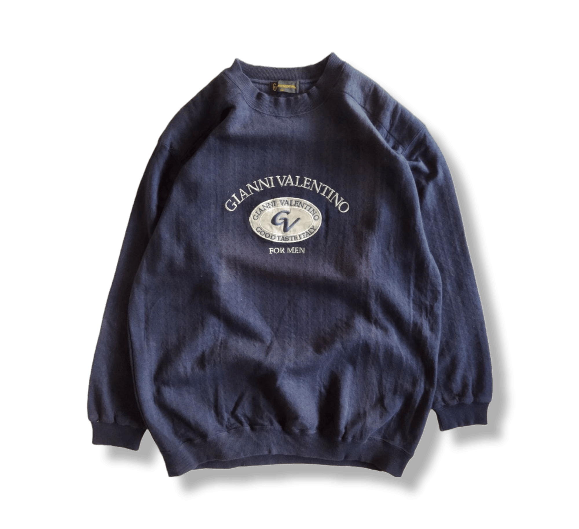 Gianni Valentino Vintage Gianni Valentino For Men Sunfaded Crewneck Size US L / EU 52-54 / 3 - 1 Thumbnail