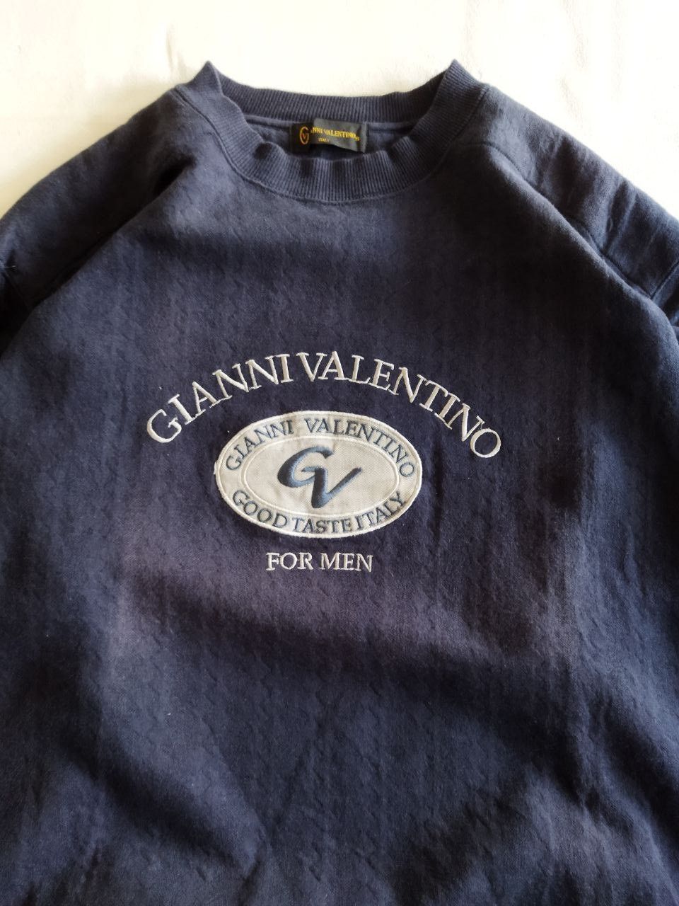 Gianni Valentino Vintage Gianni Valentino For Men Sunfaded Crewneck Size US L / EU 52-54 / 3 - 3 Thumbnail