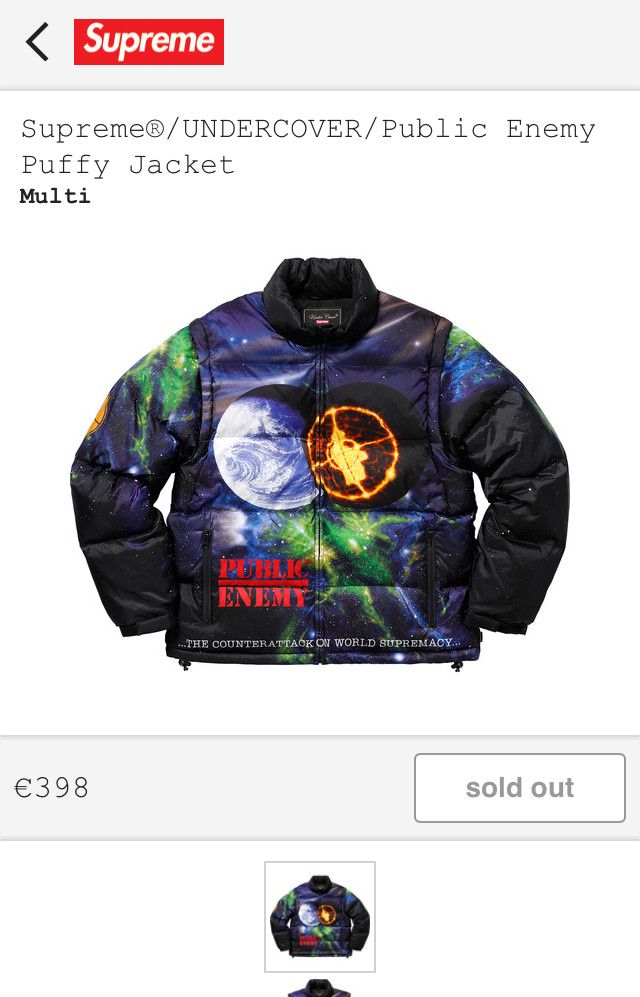 Public Enemy Supreme public enemy jacket | Grailed