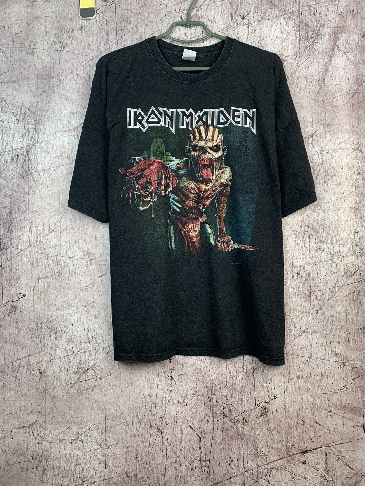 Band Tees × Iron Maiden Iron Maiden The Book Of Souls Europe Tour T shirt Size US XXL / EU 58 / 5 - 1 Thumbnail