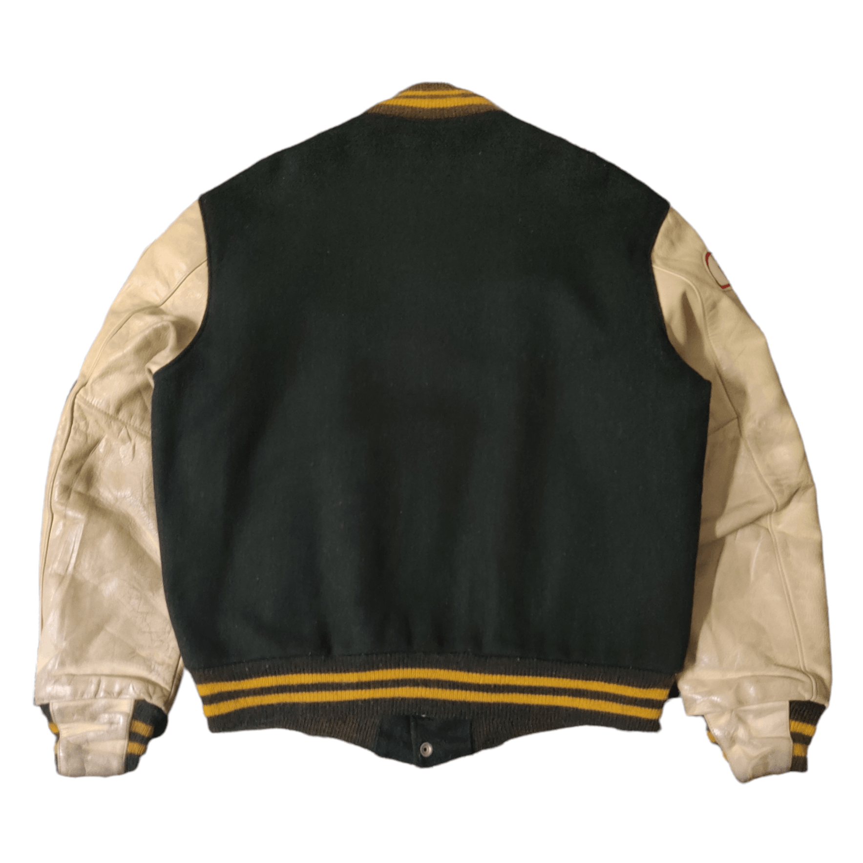 Golden Bear Vintage 90's Golden Bear Varsity Jacket Wool Leather Sleeve Size US L / EU 52-54 / 3 - 9 Thumbnail