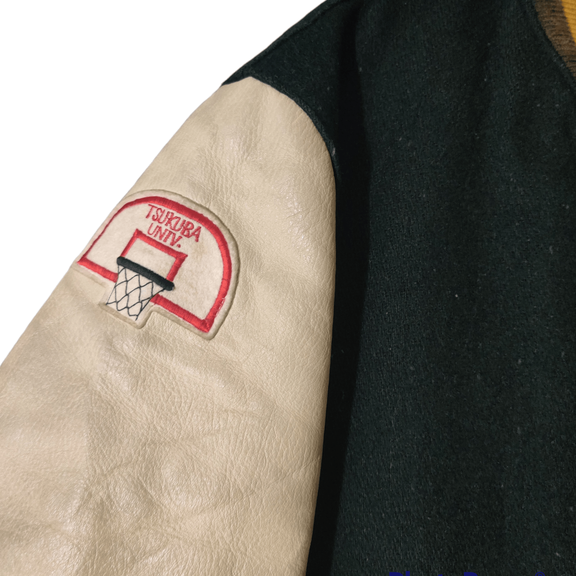 Golden Bear Vintage 90's Golden Bear Varsity Jacket Wool Leather Sleeve Size US L / EU 52-54 / 3 - 3 Thumbnail