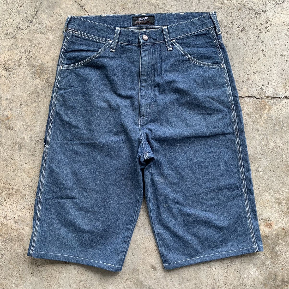 Jean Wrangler short denim jeans Size US 31 - 1 Thumbnail
