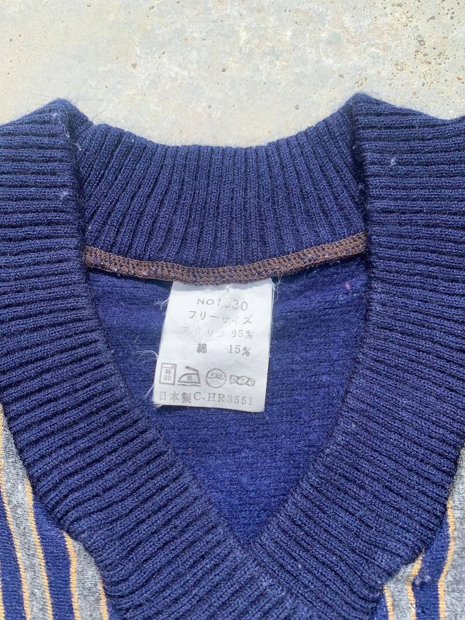 Vintage Vintage Vertical Striped Wing Sweater Size S / US 4 / IT 40 - 5 Thumbnail