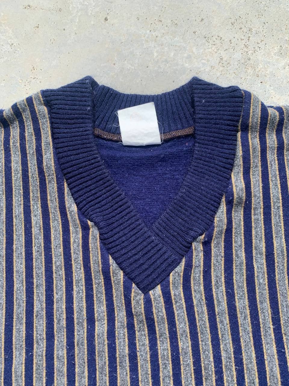 Vintage Vintage Vertical Striped Wing Sweater Size S / US 4 / IT 40 - 4 Thumbnail