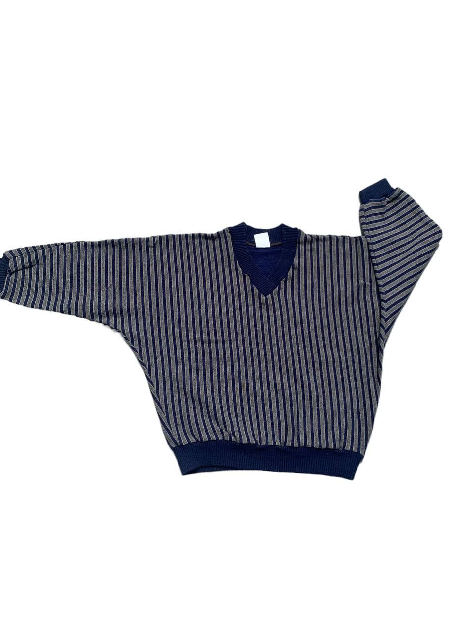 Vintage Vintage Vertical Striped Wing Sweater Size S / US 4 / IT 40 - 2 Thumbnail