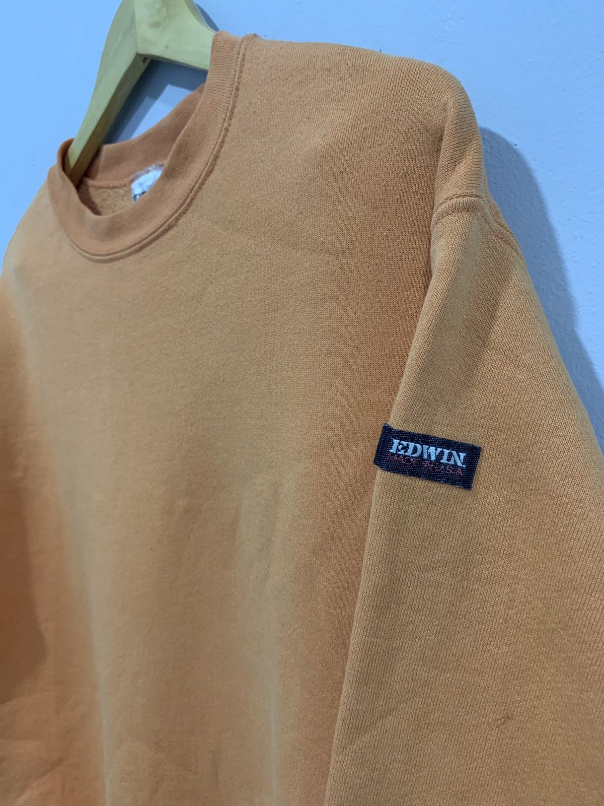 Edwin × Vintage Vintage!! Edwin Sweatshirt Made in USA Pullover Crewneck Size US M / EU 48-50 / 2 - 2 Thumbnail