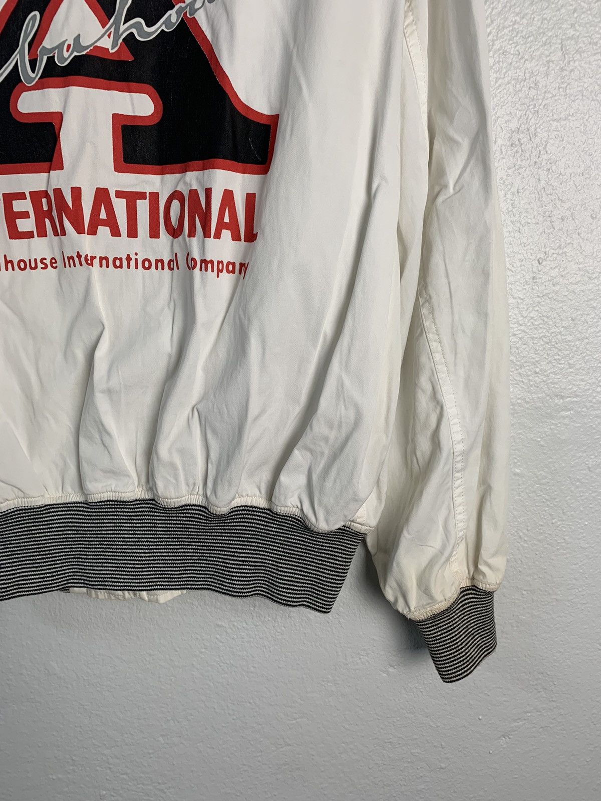 ABAHOUSE Abahouse Spellout Bomber Jacket Size US M / EU 48-50 / 2 - 2 Thumbnail