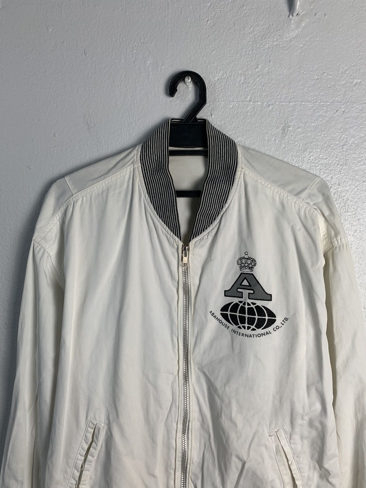 ABAHOUSE Abahouse Spellout Bomber Jacket Size US M / EU 48-50 / 2 - 10 Thumbnail