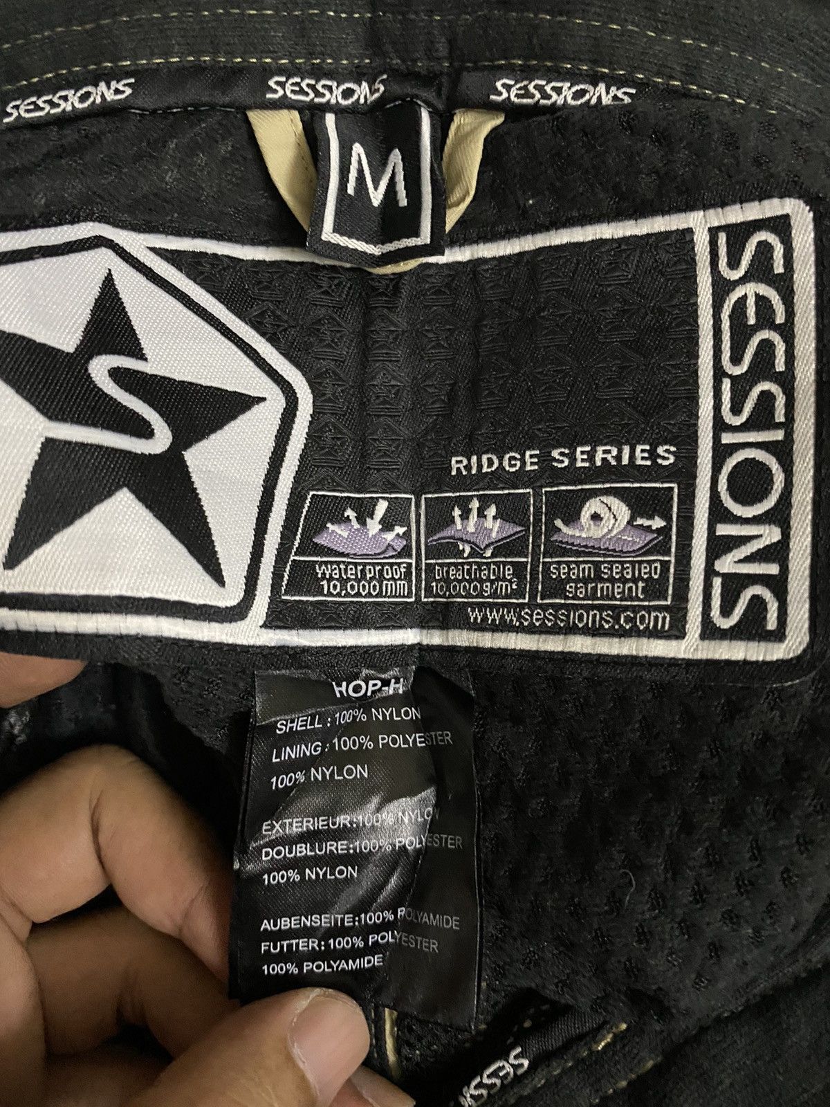 Sports Specialties Sessions Snowboard Jumpsuit Cargo Pocket Size US 37 - 7 Thumbnail