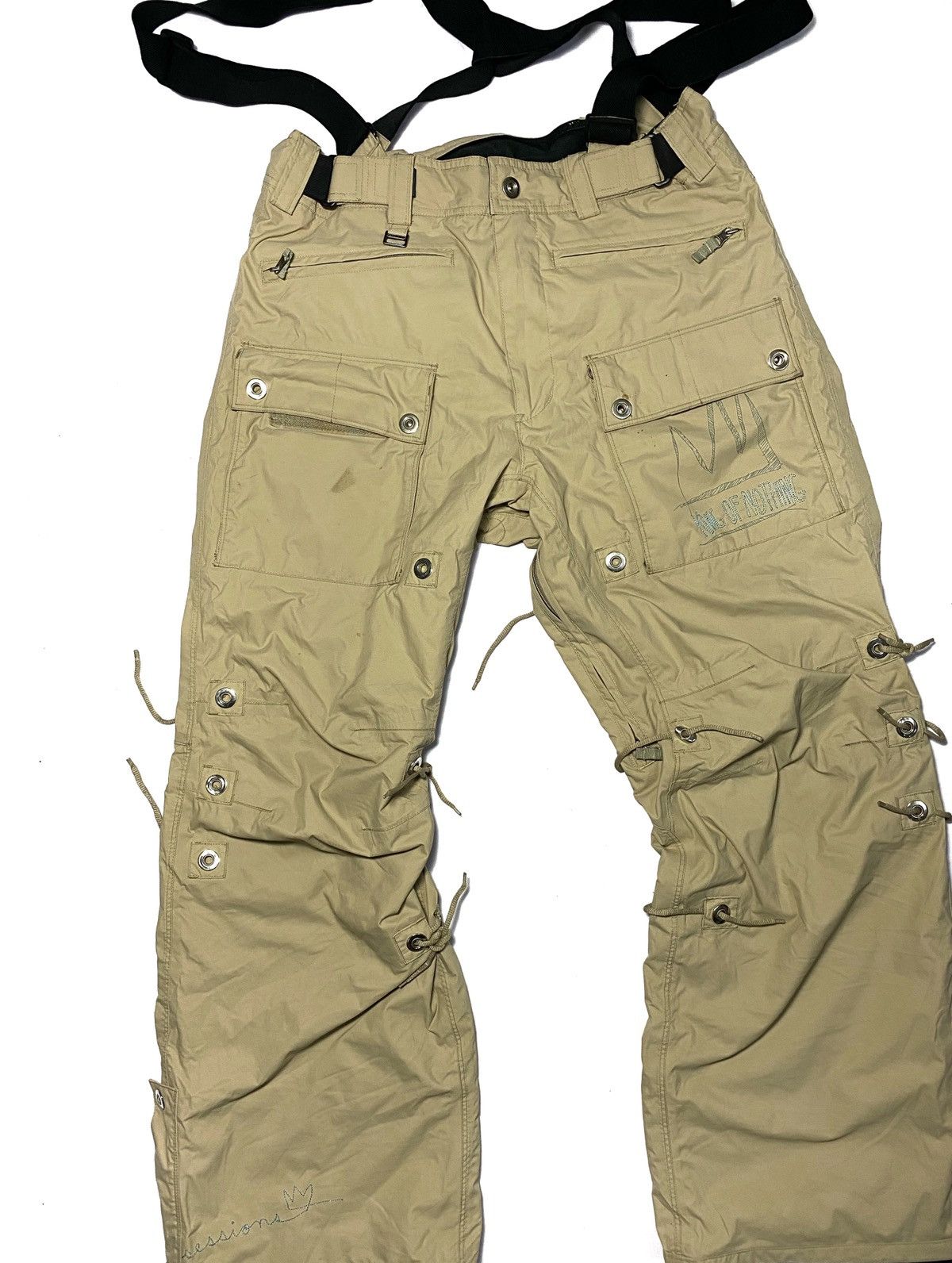 Sports Specialties Sessions Snowboard Jumpsuit Cargo Pocket Size US 37 - 2 Thumbnail
