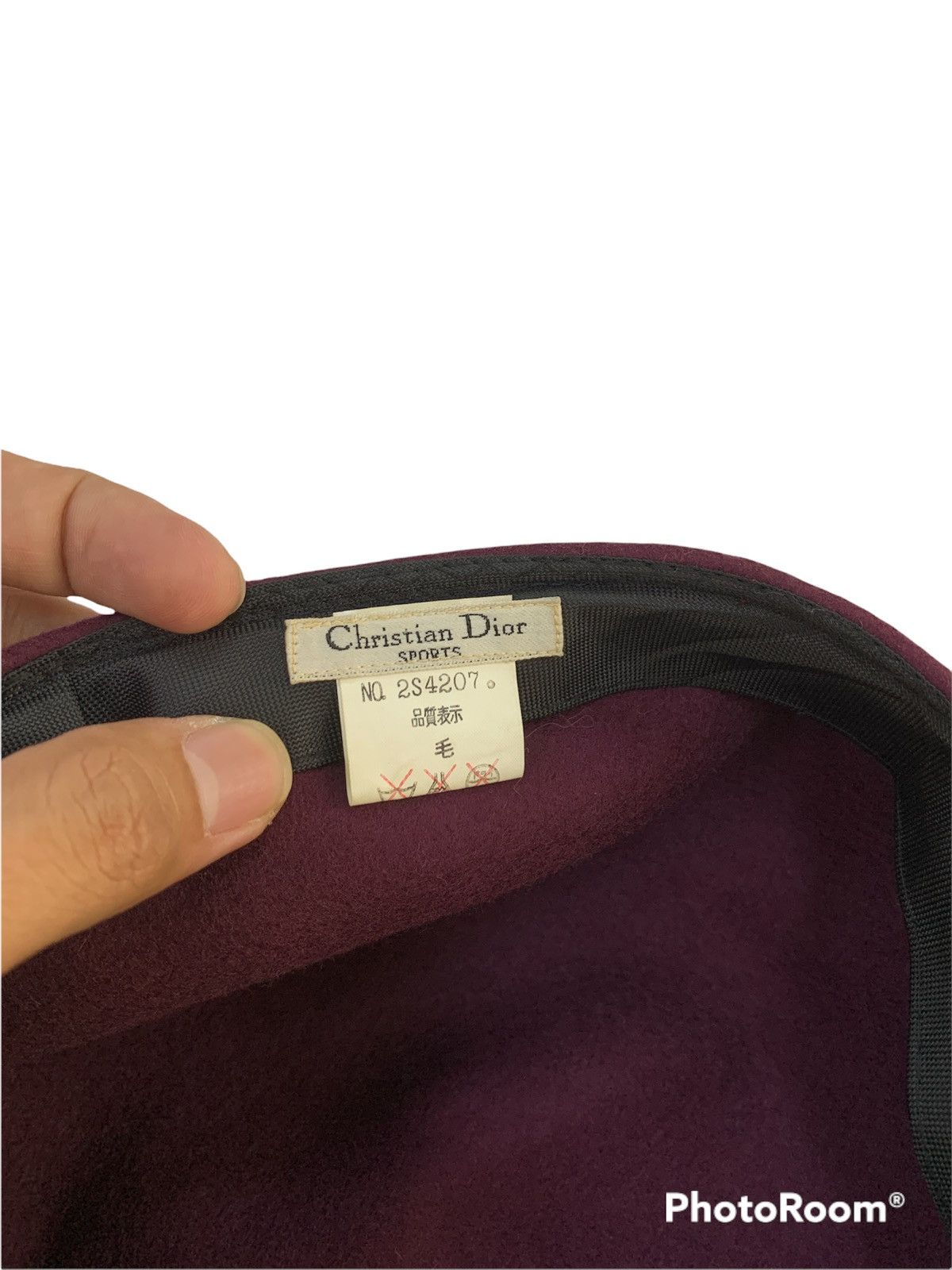 Christian Dior Monsieur × Vintage VINTAGE CD SPORTS WOOL FLAT CAP Size ONE SIZE - 6 Thumbnail