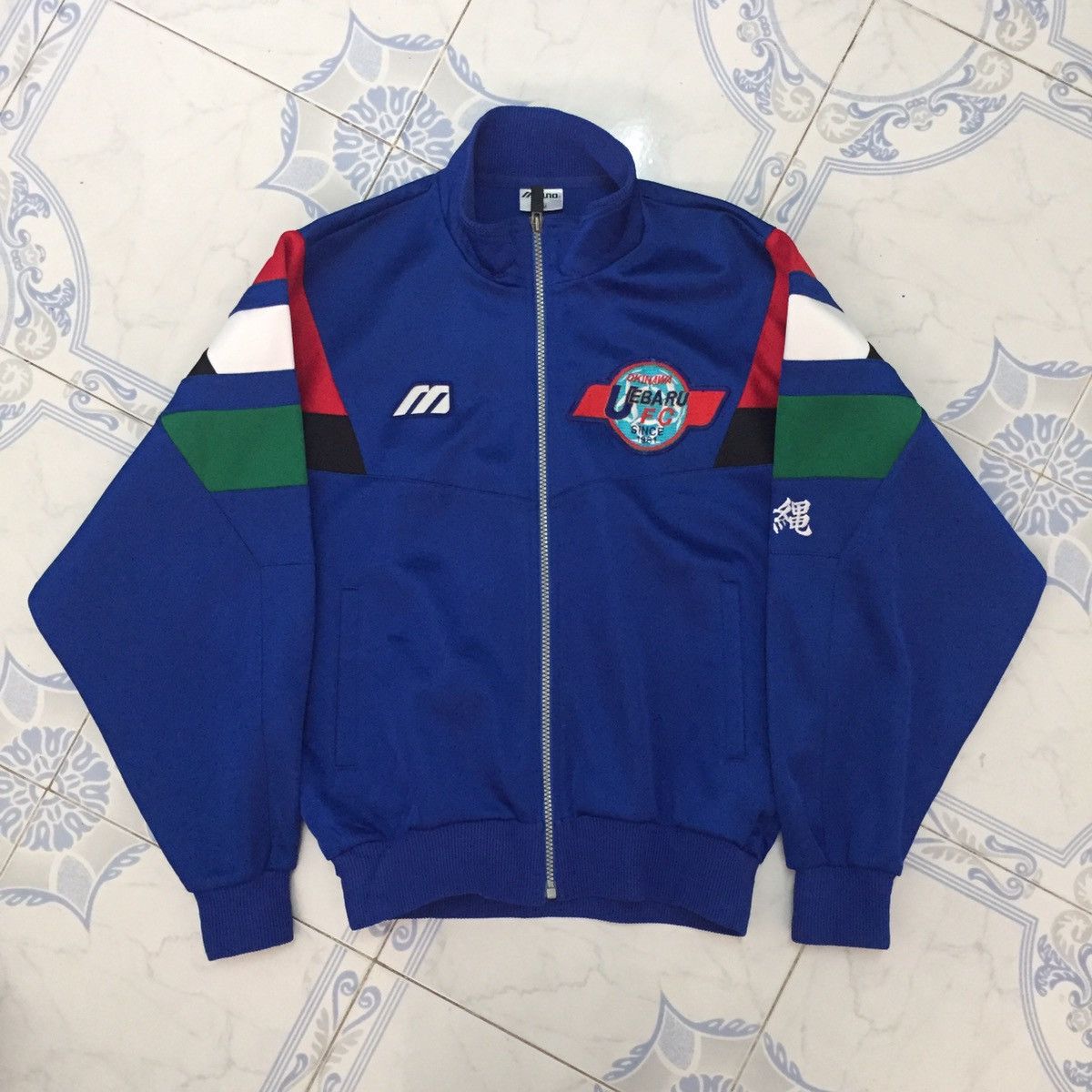Japanese Brand K.Takumi Okinawa Uebaru FC Jacket Sweater by Mizuno Size US M / EU 48-50 / 2 - 20 Thumbnail