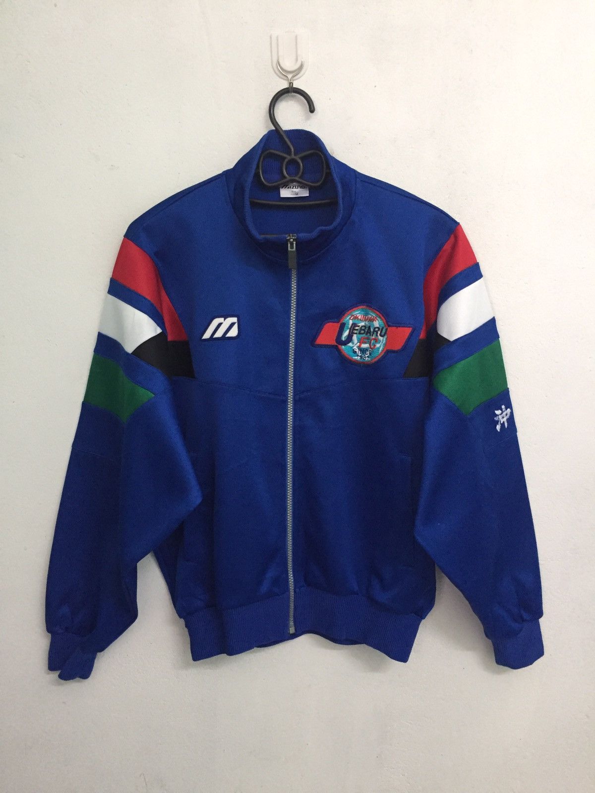Japanese Brand K.Takumi Okinawa Uebaru FC Jacket Sweater by Mizuno Size US M / EU 48-50 / 2 - 1 Thumbnail