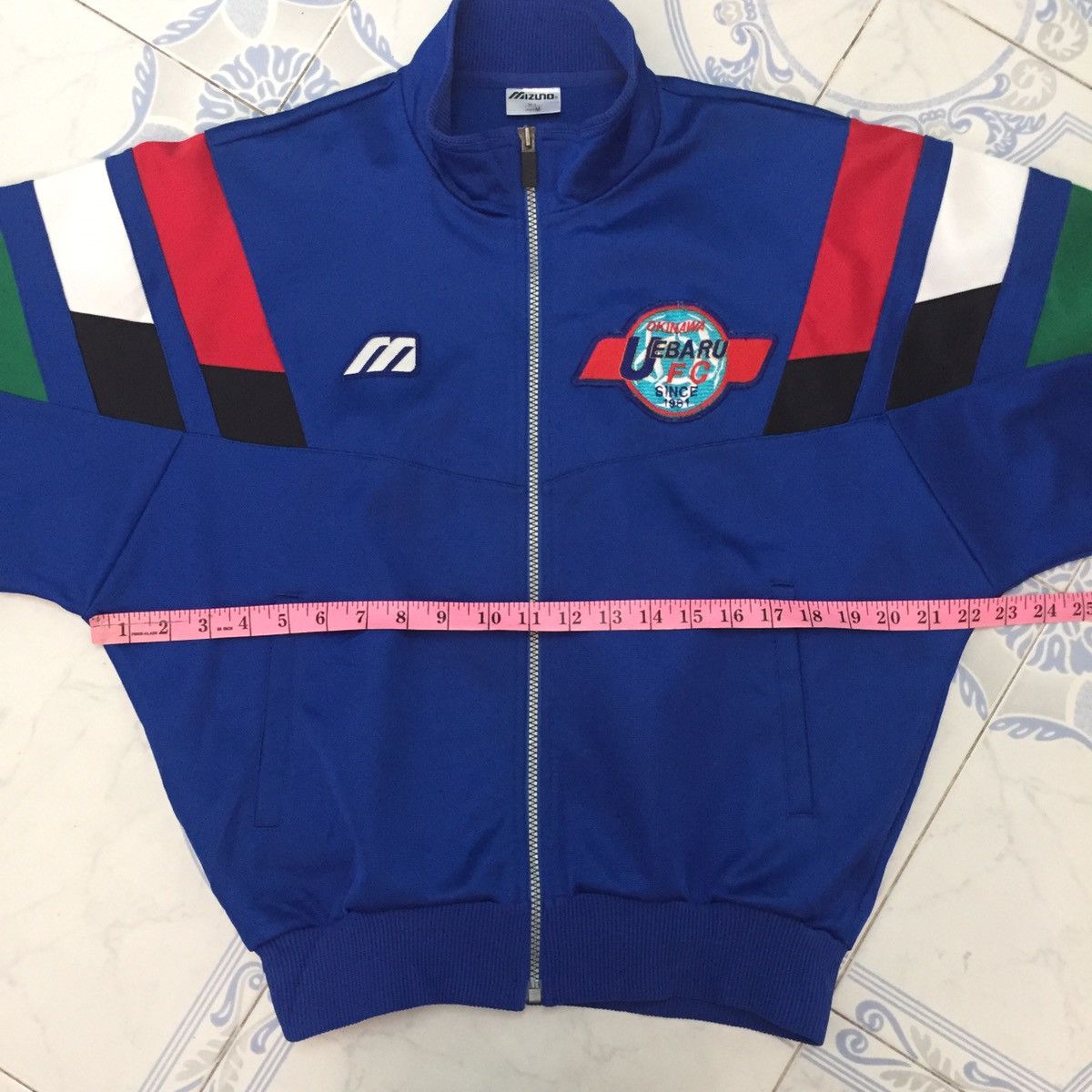 Japanese Brand K.Takumi Okinawa Uebaru FC Jacket Sweater by Mizuno Size US M / EU 48-50 / 2 - 21 Thumbnail