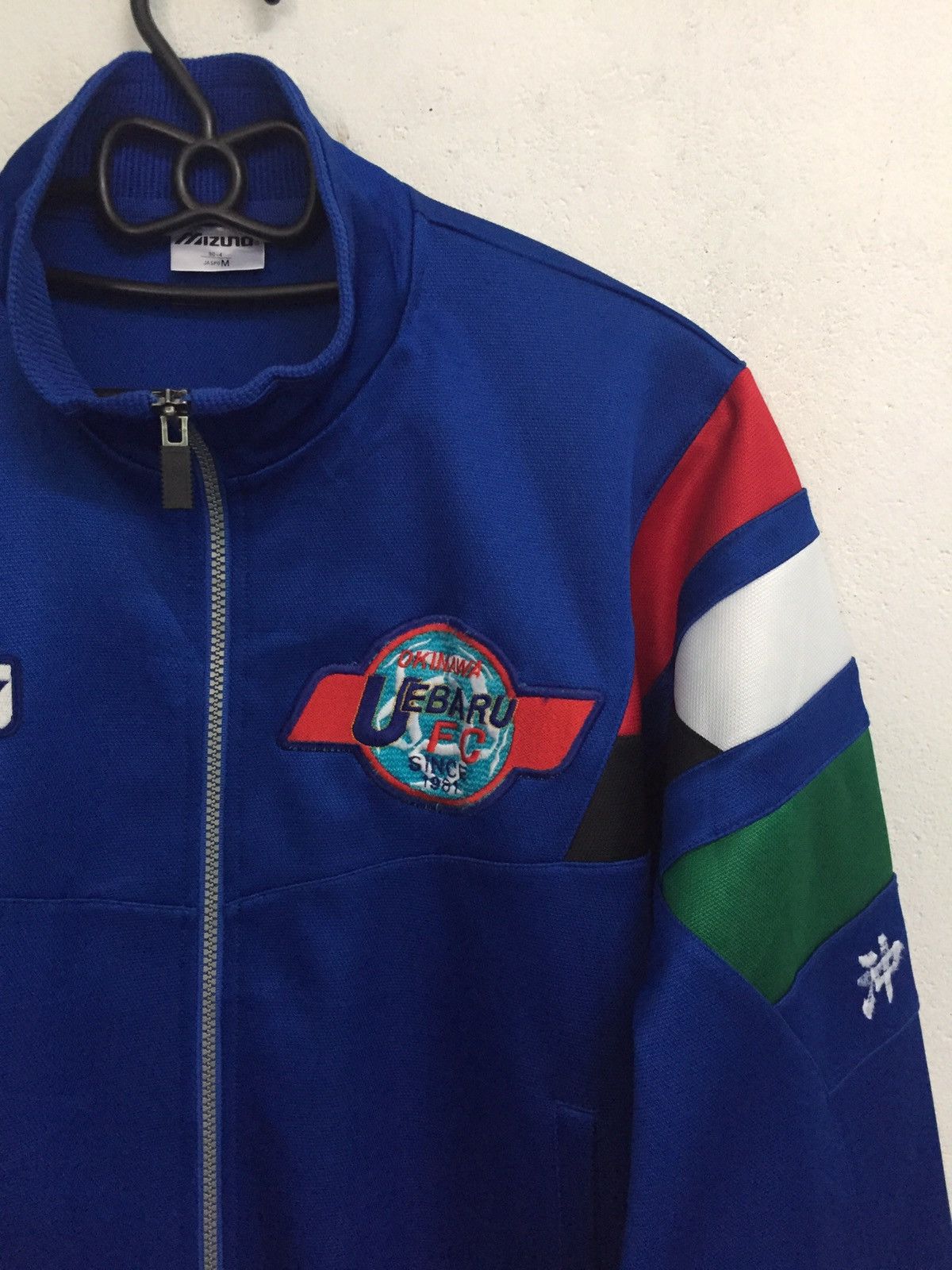 Japanese Brand K.Takumi Okinawa Uebaru FC Jacket Sweater by Mizuno Size US M / EU 48-50 / 2 - 2 Thumbnail