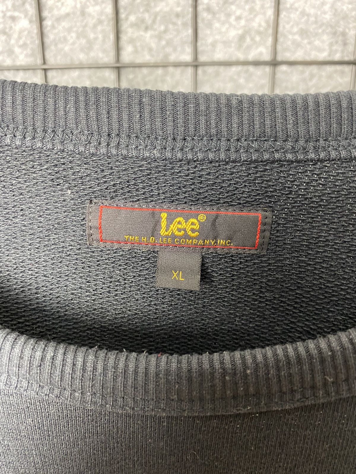 Lee Lee Big Logo Streetwear Sweatshirt Size XL Size US XL / EU 56 / 4 - 3 Thumbnail