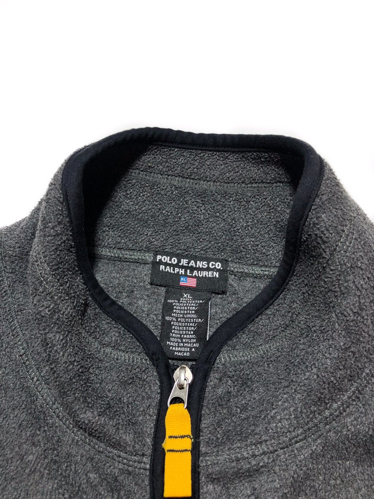 Polo Ralph Lauren Vintage Polo Jeans Ralph Lauren Fleece Vest Size US XL / EU 56 / 4 - 11 Thumbnail