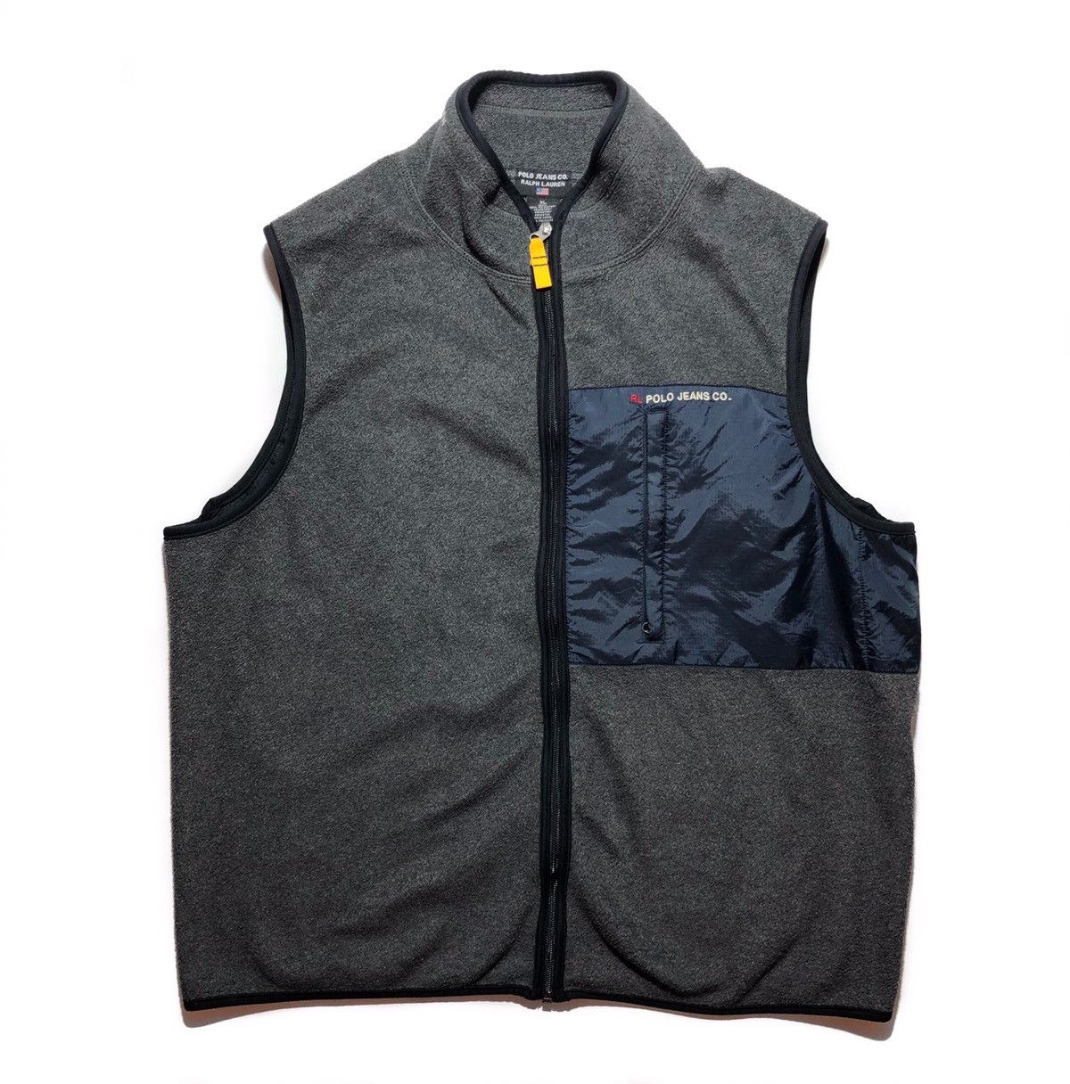 Polo Ralph Lauren Vintage Polo Jeans Ralph Lauren Fleece Vest Size US XL / EU 56 / 4 - 1 Thumbnail
