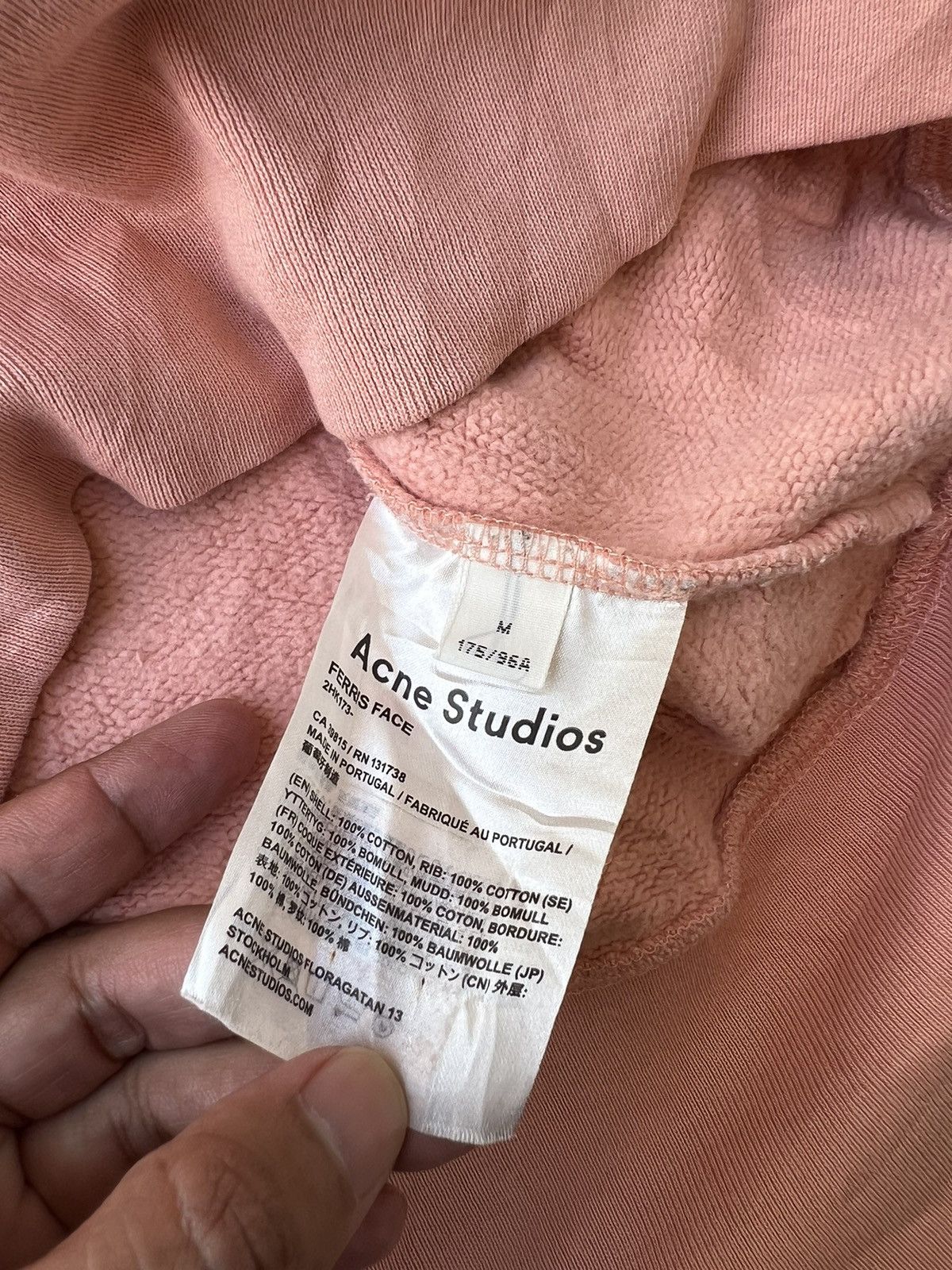Acne Studios × Designer Acne Studios Ferris Face Hoodie Size US M / EU 48-50 / 2 - 5 Thumbnail