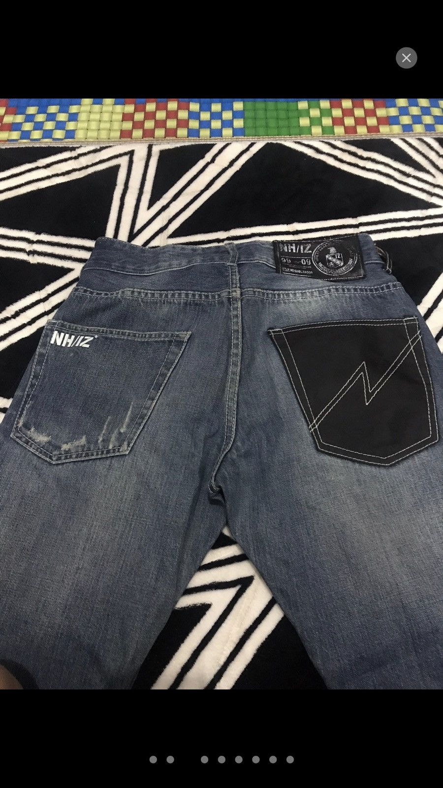 Neighborhood Neighborhood Distressed Denim Selvedge Jeans Japanese Brand Size US 30 / EU 46 - 3 Thumbnail