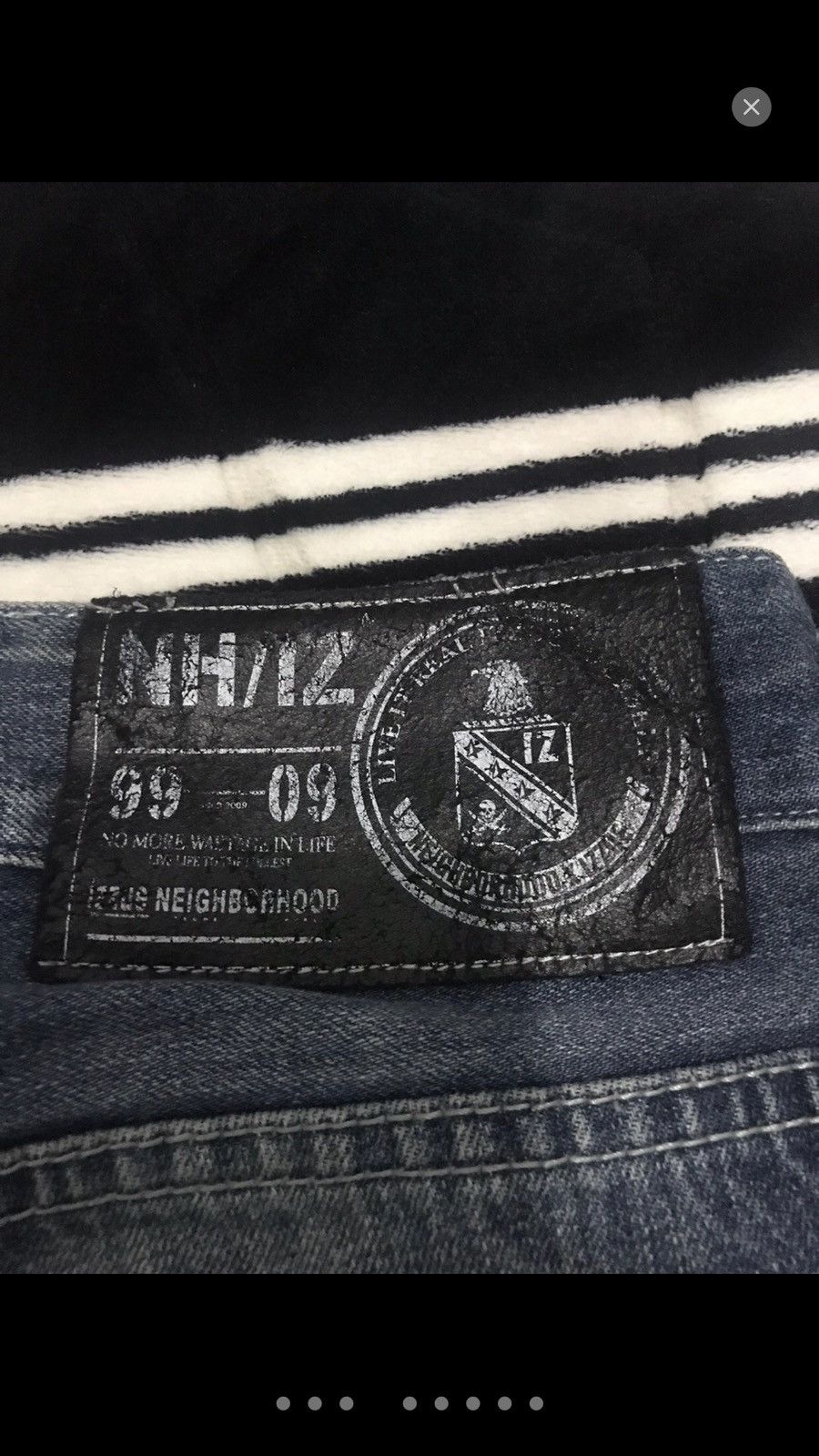 Neighborhood Neighborhood Distressed Denim Selvedge Jeans Japanese Brand Size US 30 / EU 46 - 4 Thumbnail