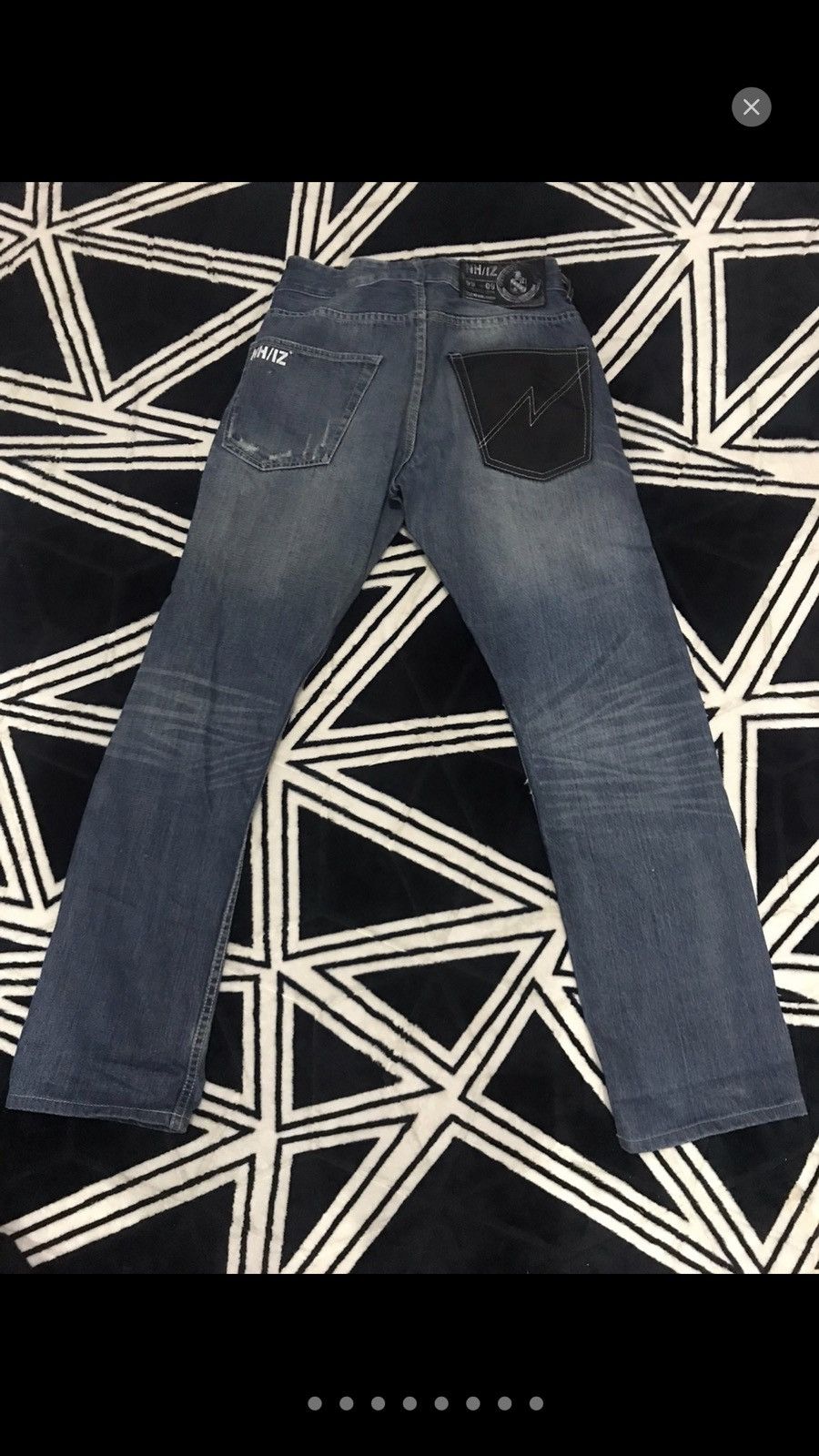 Neighborhood Neighborhood Distressed Denim Selvedge Jeans Japanese Brand Size US 30 / EU 46 - 1 Thumbnail