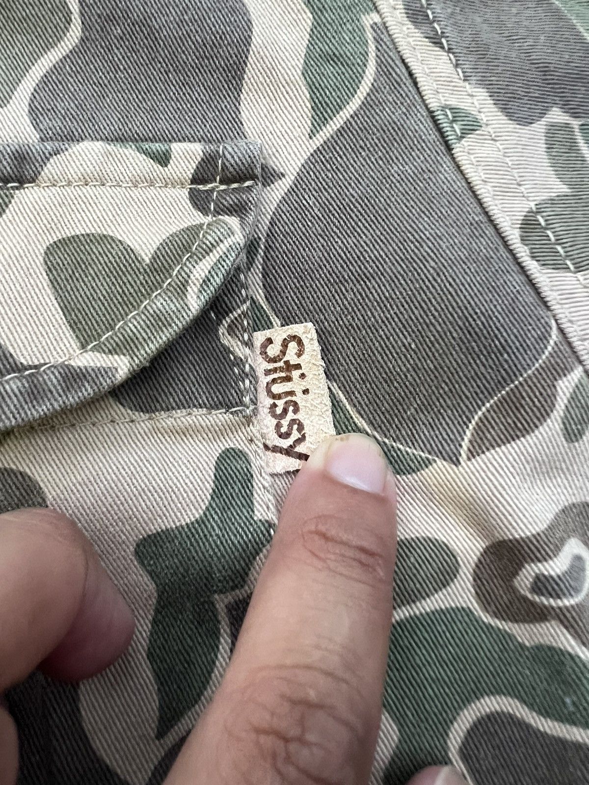 Stussy Military Army Design Hoodie