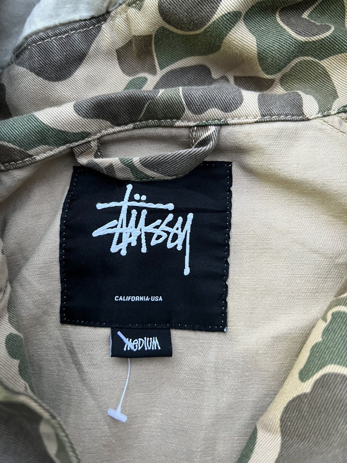 Stussy Military Army Design Hoodie