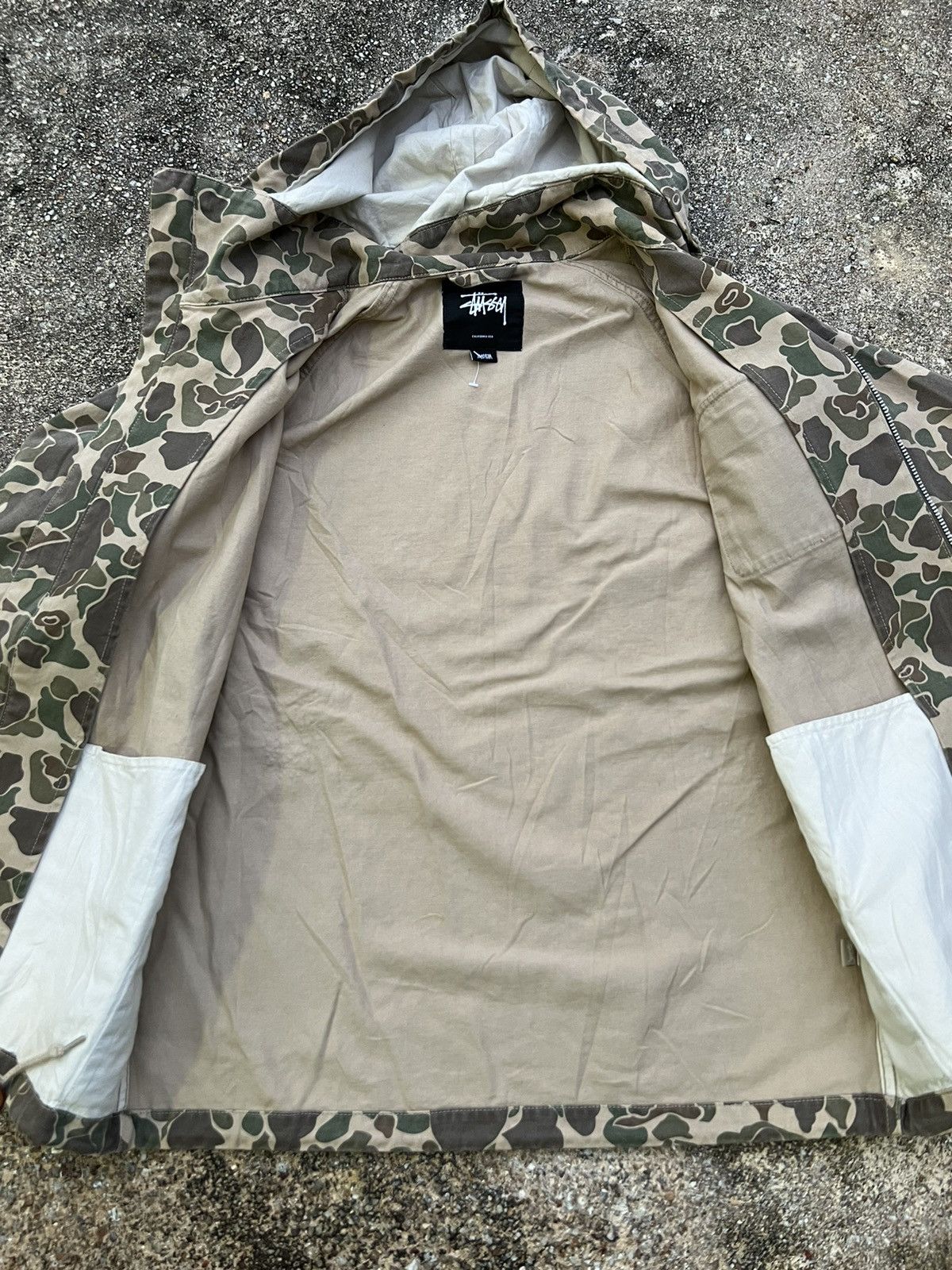 Stussy Military Army Design Hoodie