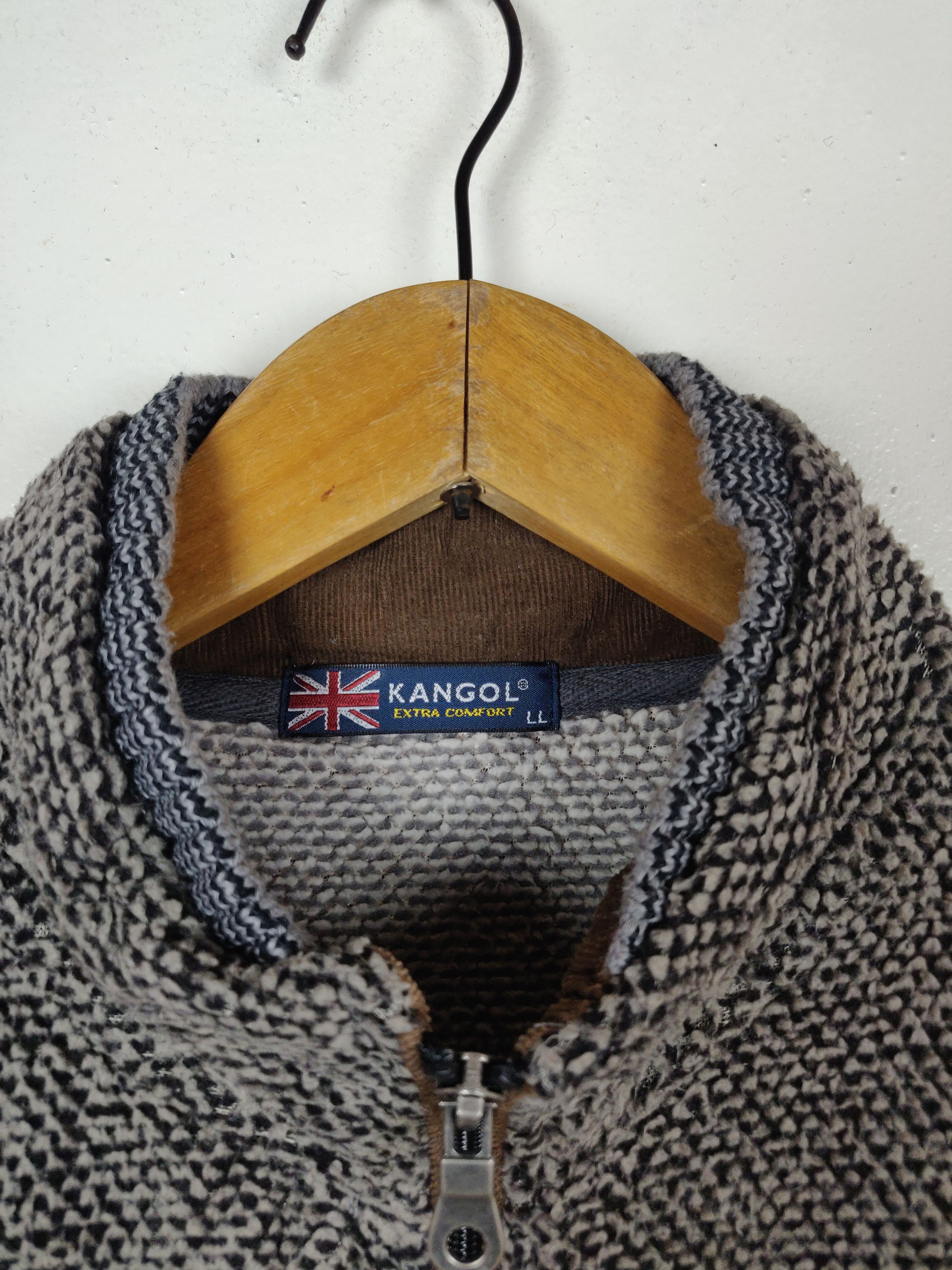 Kangol Vintage Kangol Zipper Jacket Sweater Sweatshirt Tops Size US XL / EU 56 / 4 - 8 Thumbnail