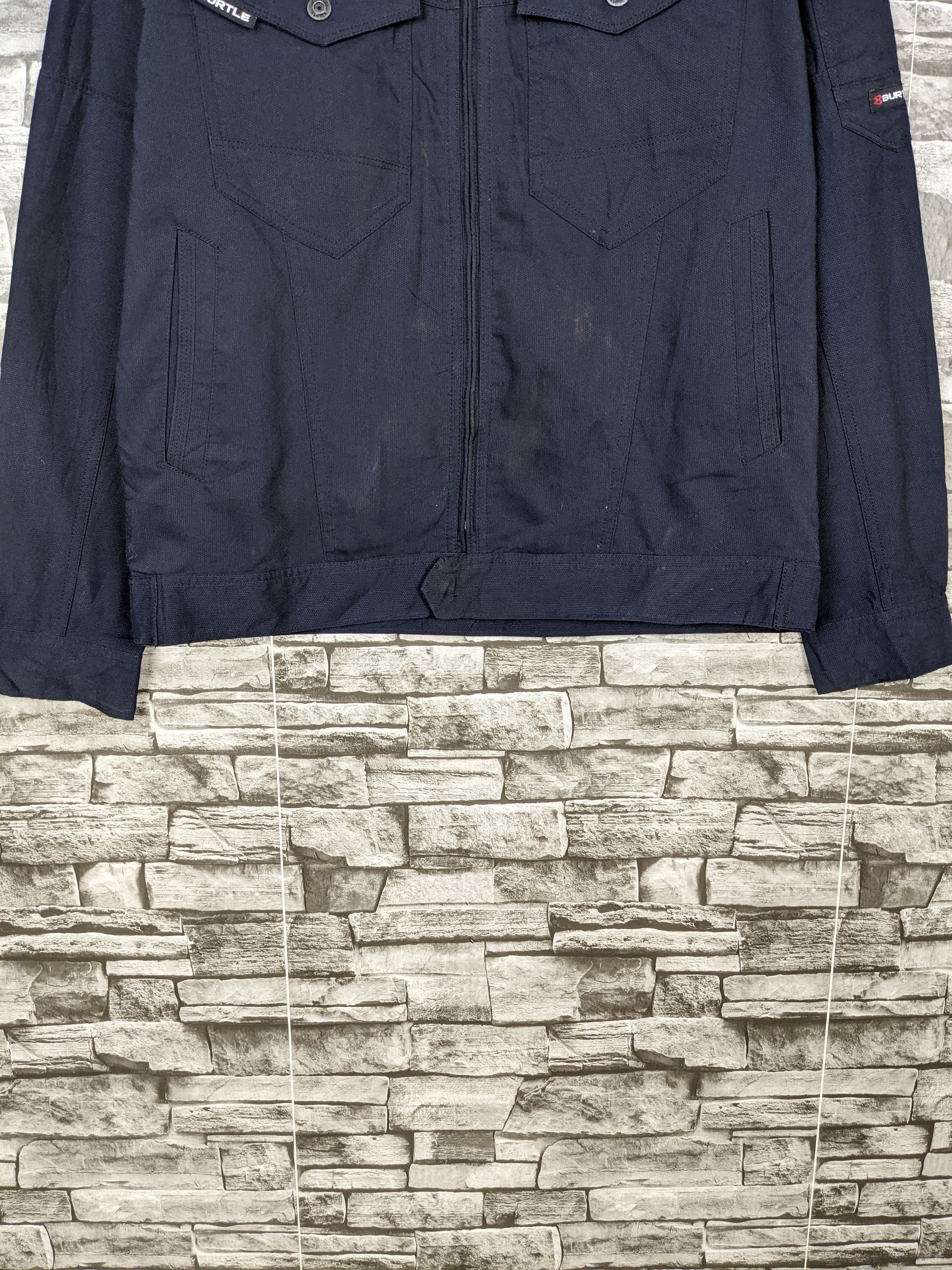 Japanese Brand Vintage Burtle Work Wear Light Jacket Tactical Gear Size US L / EU 52-54 / 3 - 4 Thumbnail