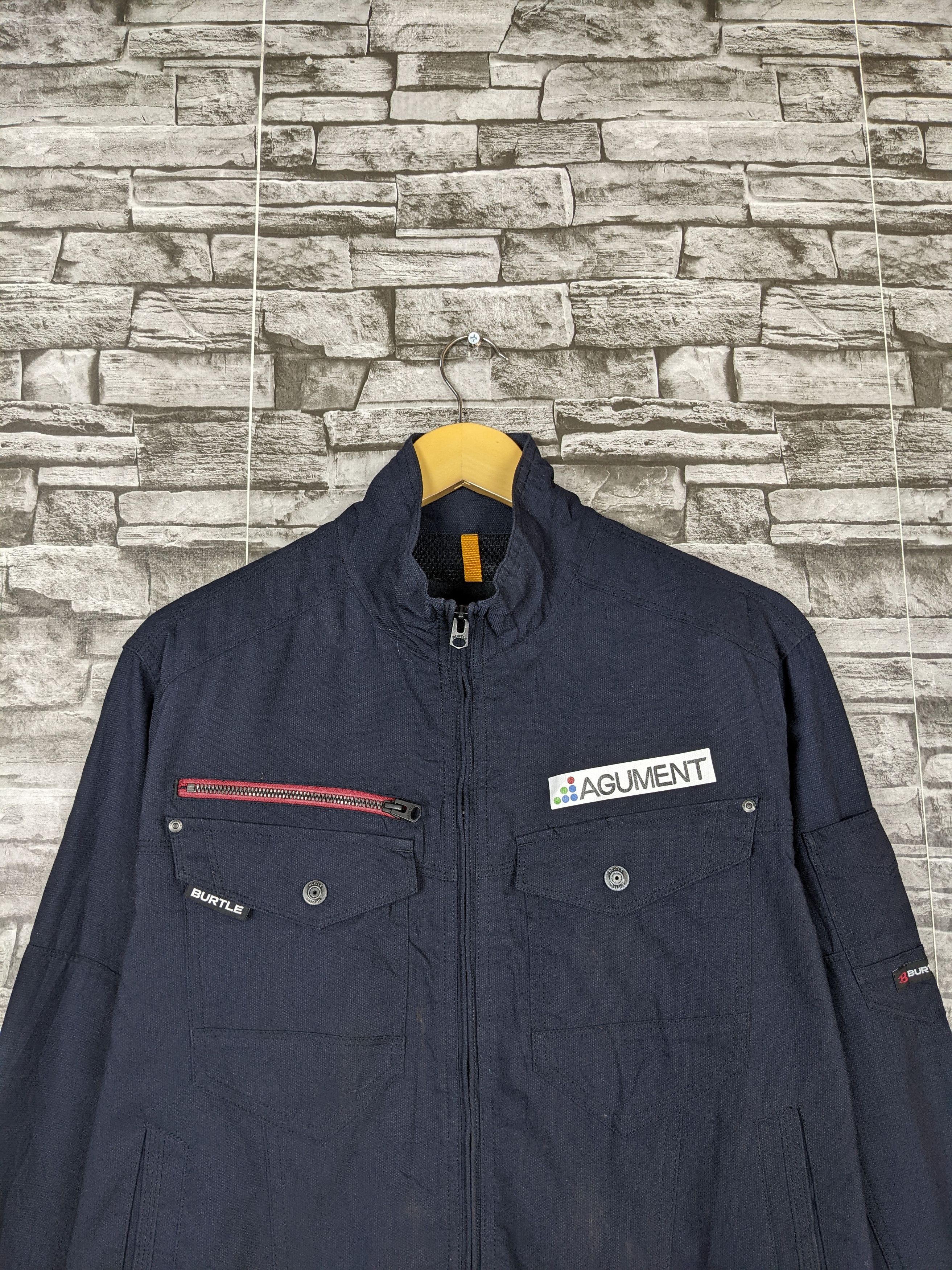 Japanese Brand Vintage Burtle Work Wear Light Jacket Tactical Gear Size US L / EU 52-54 / 3 - 3 Thumbnail