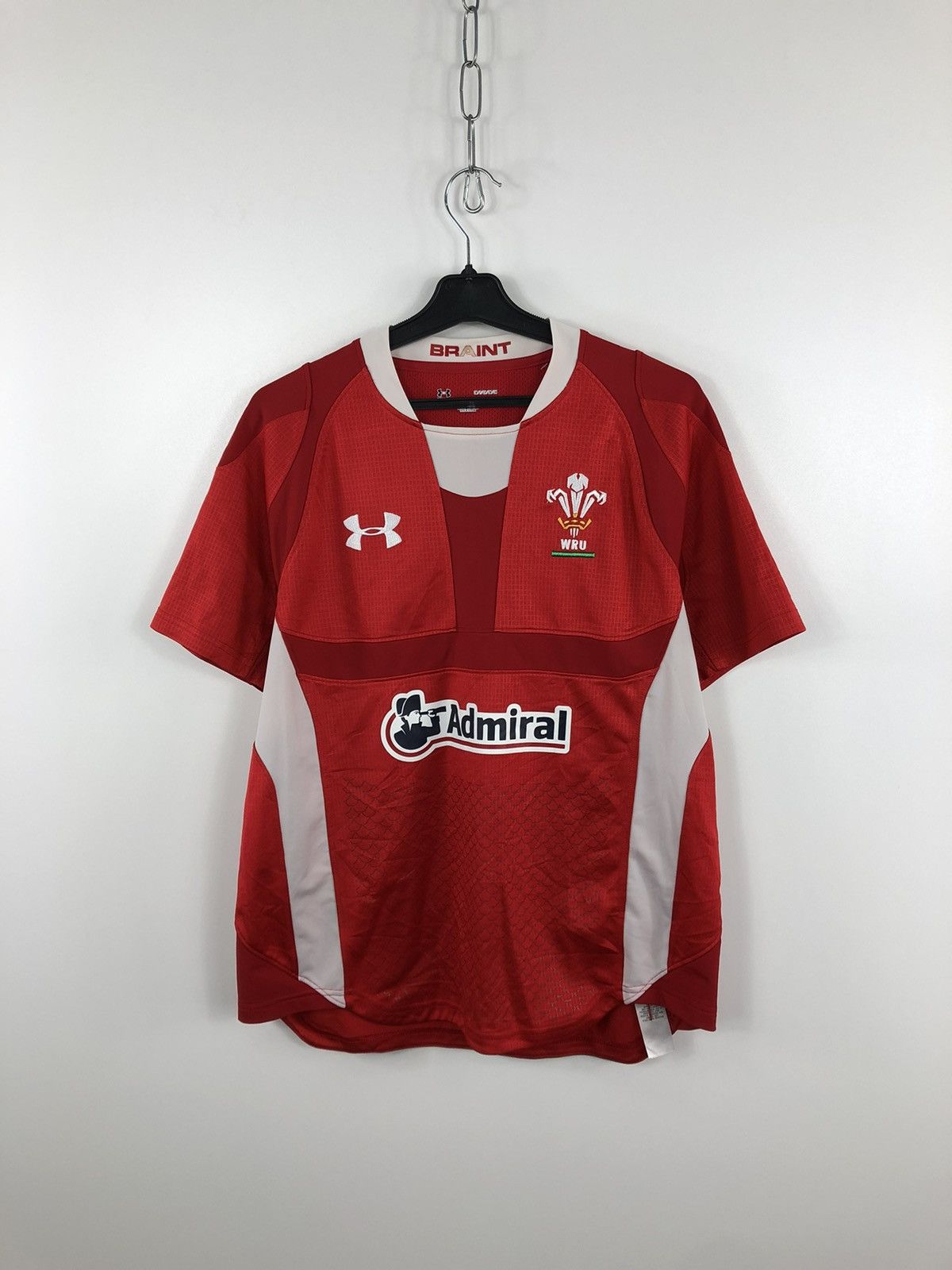 Under Armour Under Armour WRU Wels Rugby Home Jersey Red Size S/M Size US S / EU 44-46 / 1 - 1 Thumbnail