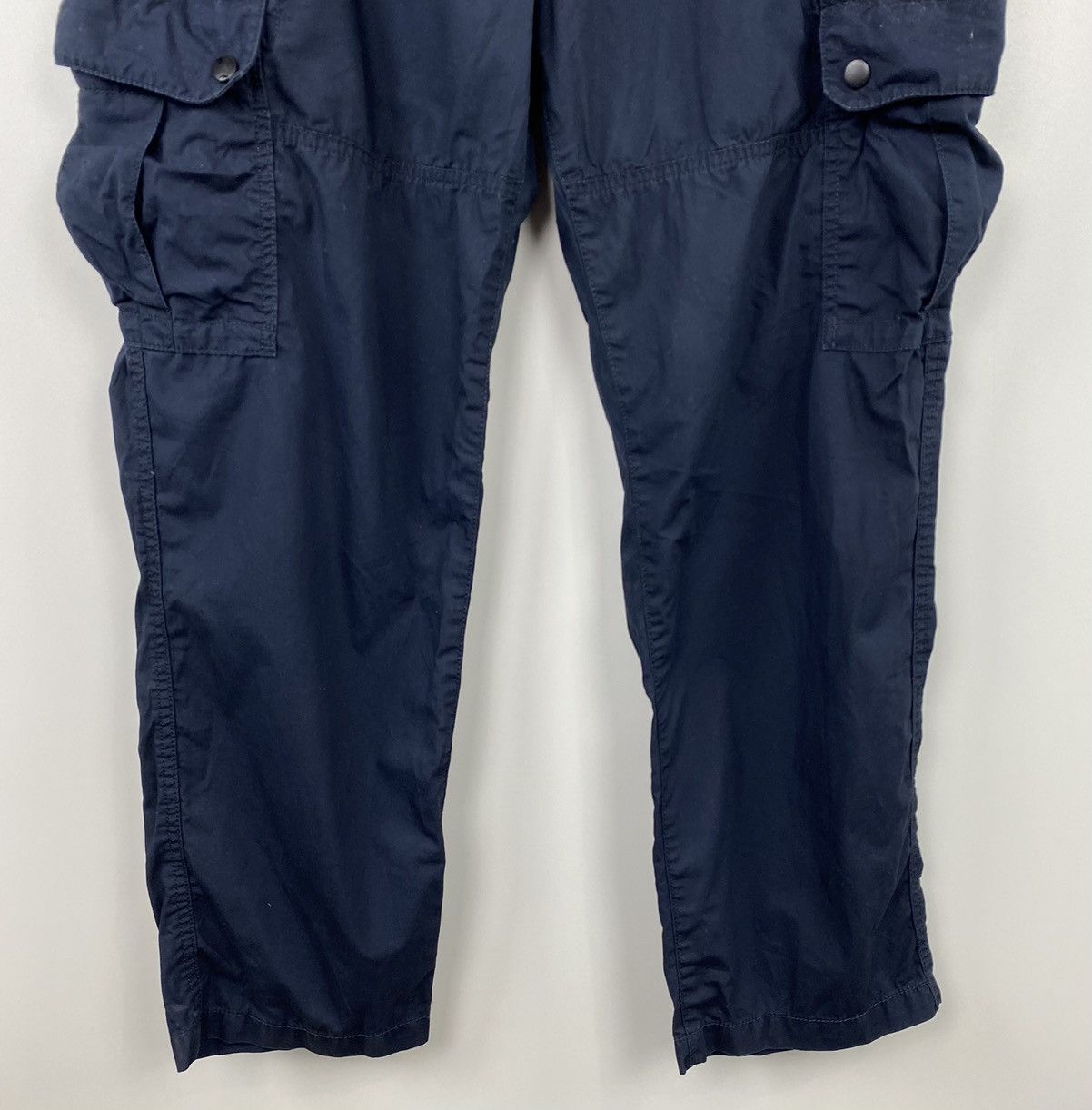 Designer × Japanese Brand Tu Man Cargo Multipockets Japanese Style Pants Navy Size US 38 / EU 54 - 5 Thumbnail