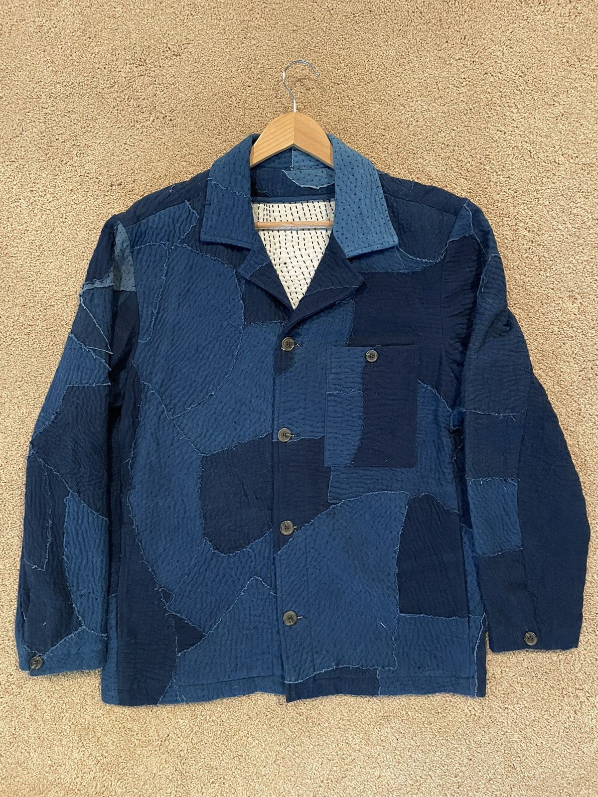 Stoffa Stoffa x 11.11 - kantha boro patchwork jacket Size US M / EU 48-50 / 2 - 2 Thumbnail