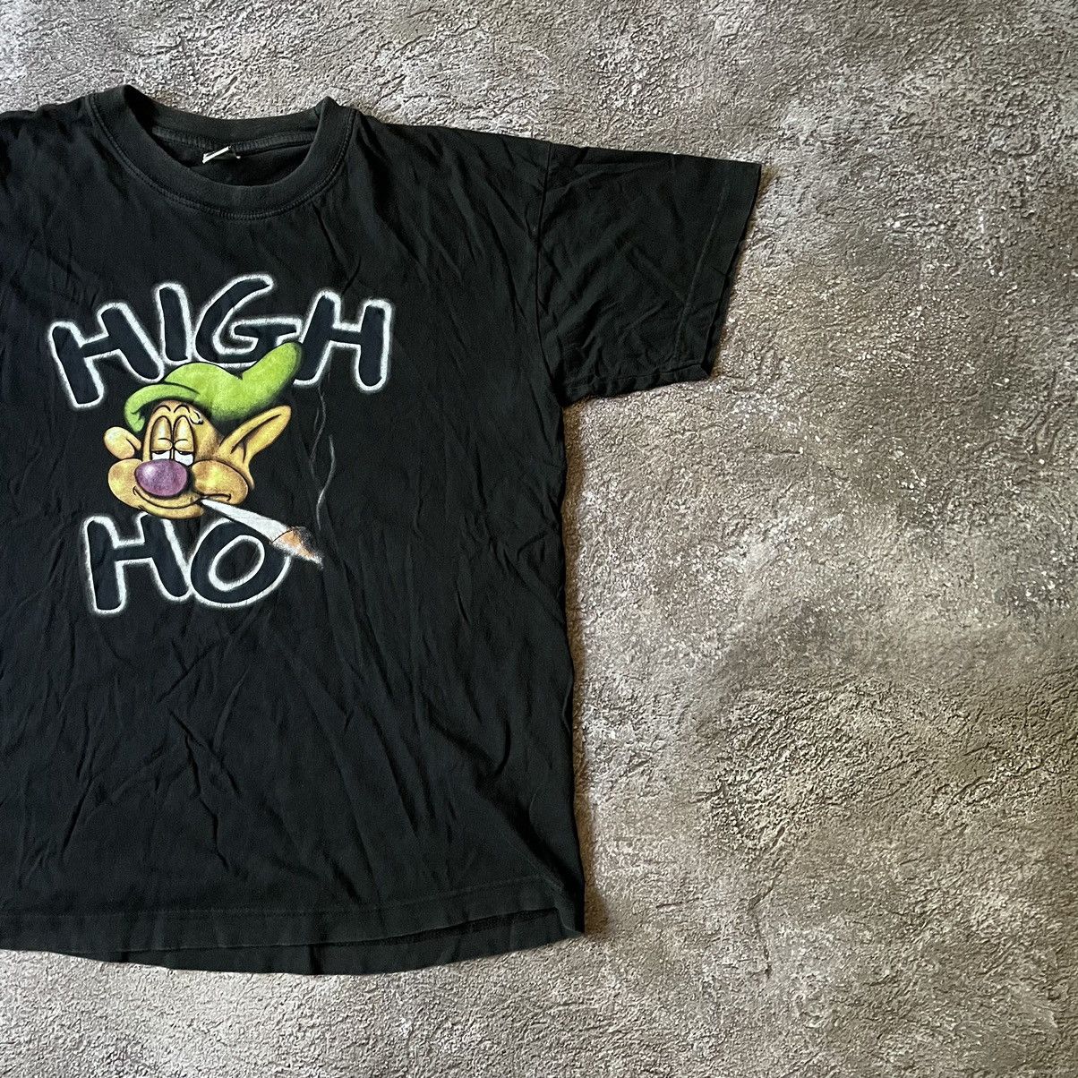 Vintage Vintage Y2K ADULT Funny Hey Ho Weed Drugs Smoke L Size US L / EU 52-54 / 3 - 2 Thumbnail