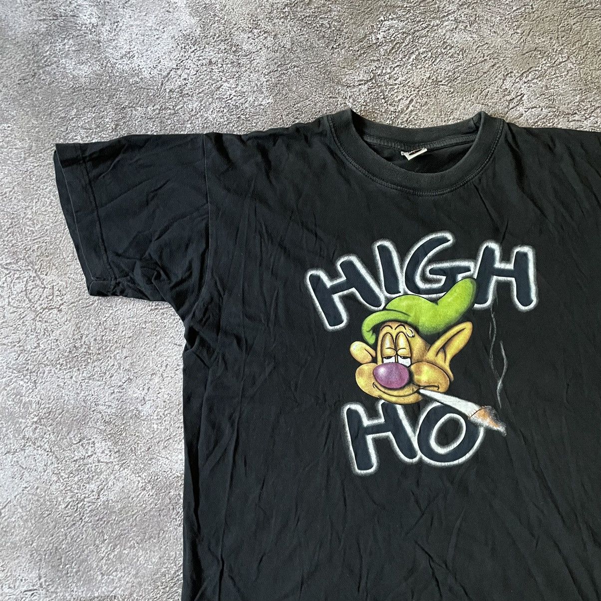 Vintage Vintage Y2K ADULT Funny Hey Ho Weed Drugs Smoke L Size US L / EU 52-54 / 3 - 4 Thumbnail
