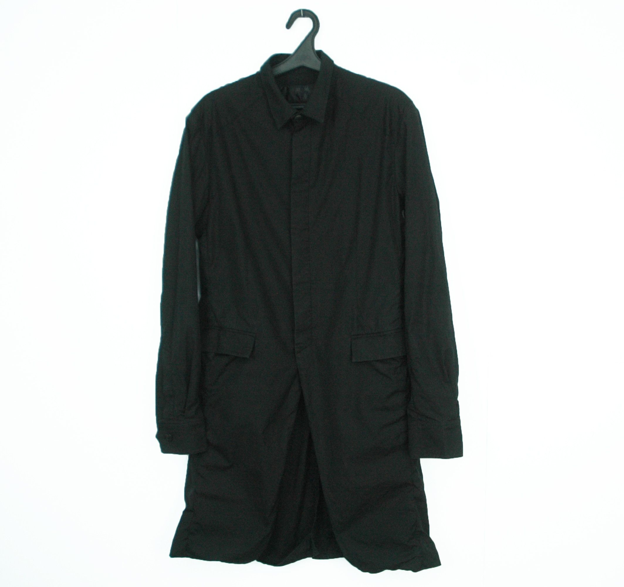 image of Juun J Juun.j Light Coat Shirt Made In Korea Size 46 in Black, Men's