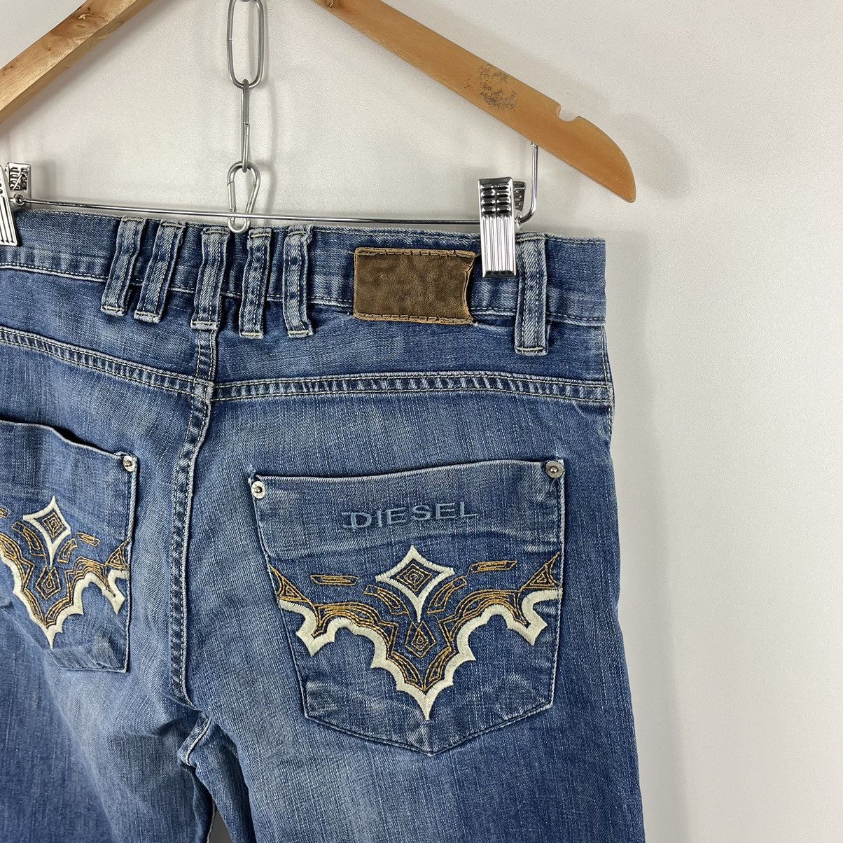 Diesel Diesel Industry Denim Jeans Pockets Logo Size 32 Size US 32 / EU 48 - 8 Thumbnail