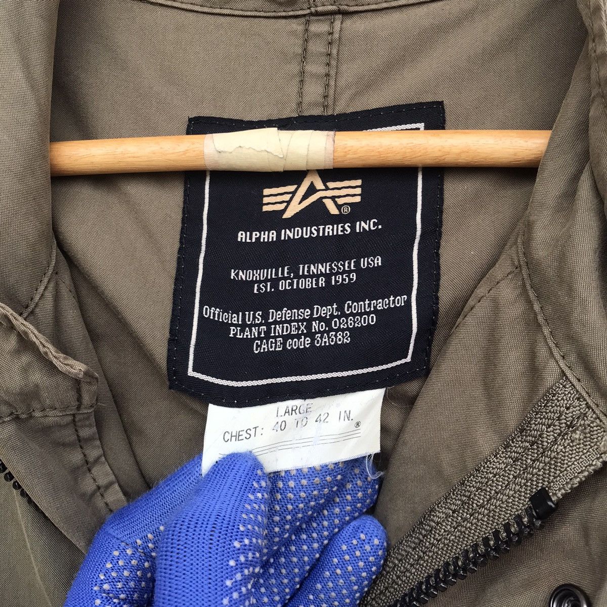 Alpha Industries Alpha Industries parka green military quedrophenia style Size US L / EU 52-54 / 3 - 6 Thumbnail