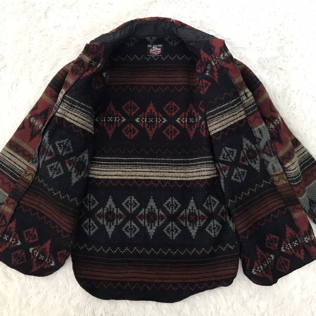 Johnson Woolen Mills Johnson Woolen Mills Jacket Handmade in Vermont Usa Size US S / EU 44-46 / 1 - 12 Thumbnail