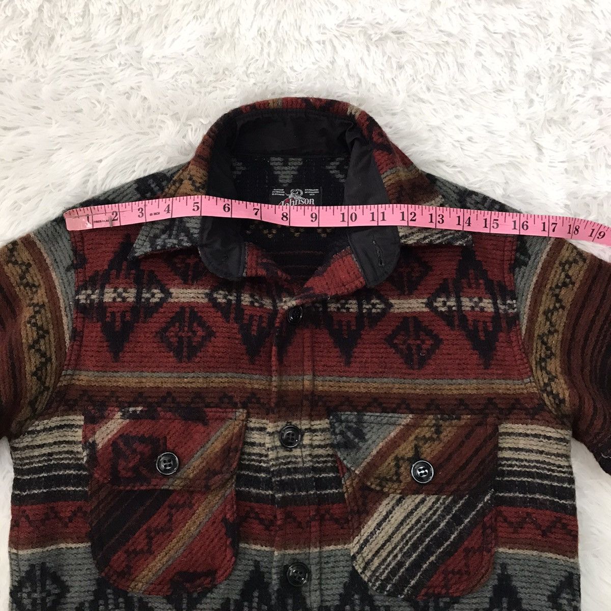 Johnson Woolen Mills Johnson Woolen Mills Jacket Handmade in Vermont Usa Size US S / EU 44-46 / 1 - 16 Thumbnail