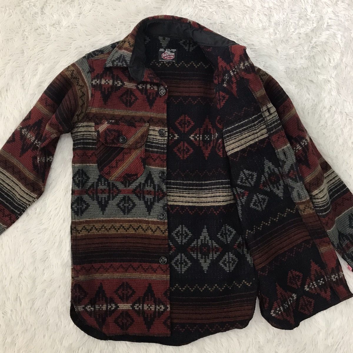 Johnson Woolen Mills Johnson Woolen Mills Jacket Handmade in Vermont Usa Size US S / EU 44-46 / 1 - 11 Thumbnail