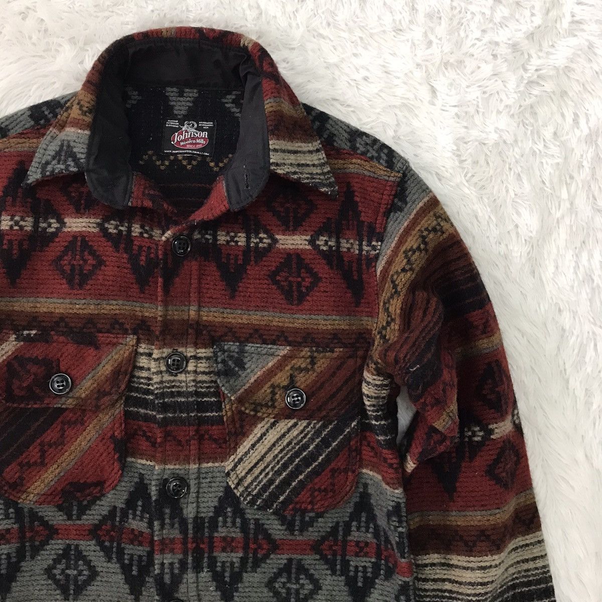 Johnson Woolen Mills Johnson Woolen Mills Jacket Handmade in Vermont Usa Size US S / EU 44-46 / 1 - 4 Thumbnail