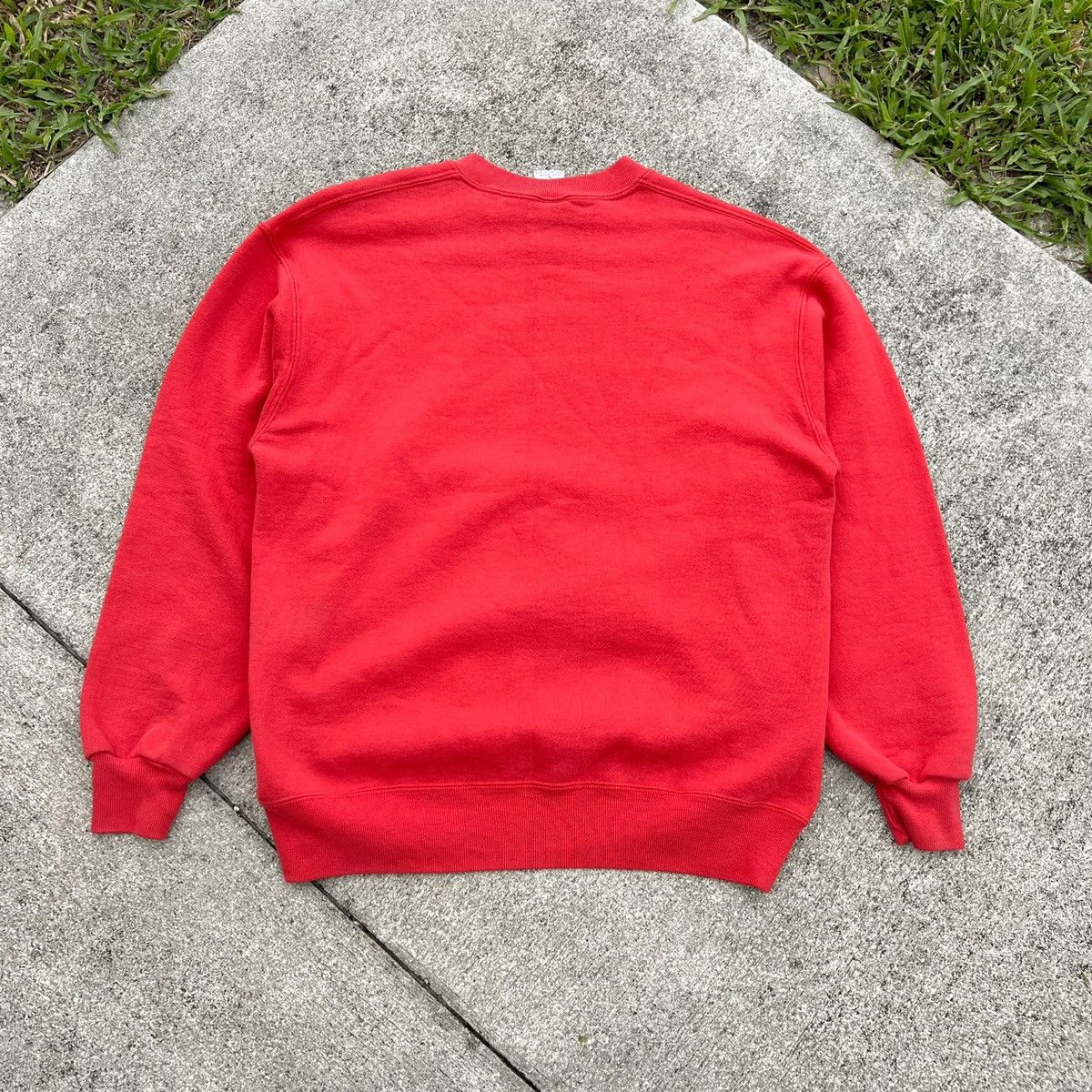Russell Athletic × Vintage Vintage 90s Russell Sweatshirt Red - L Size US L / EU 52-54 / 3 - 5 Thumbnail