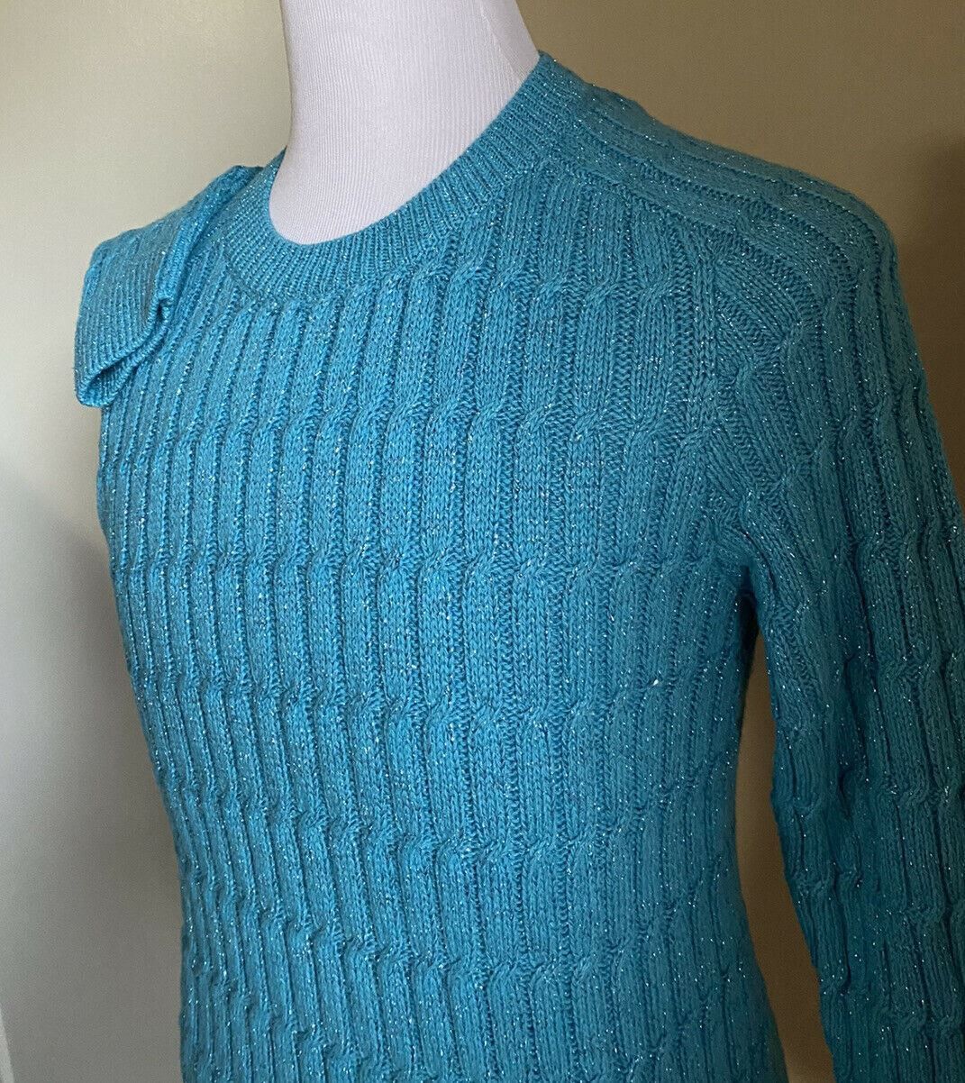 image of Gucci Sweater In Blue, Men's (Size Medium)