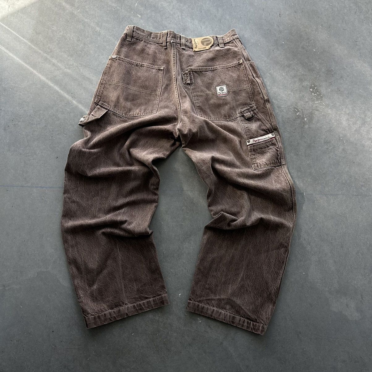 Crazy Vintage Y2K Baggy Jeans JNCO Southpole Skater Wide Leg
