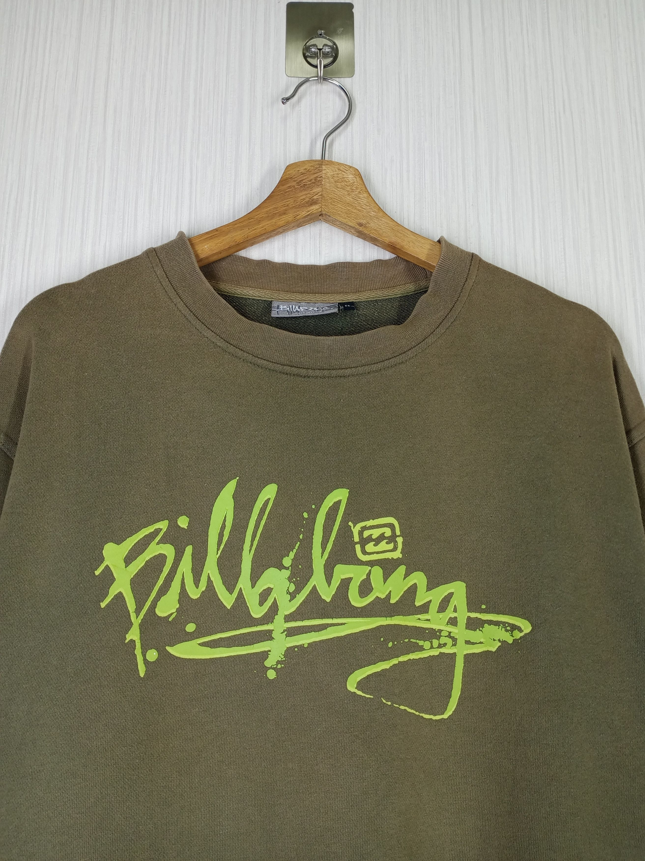 Billabong Rare Vintage 90s Billabong Big Logo Crewneck Sweatshirt Size US L / EU 52-54 / 3 - 2 Thumbnail
